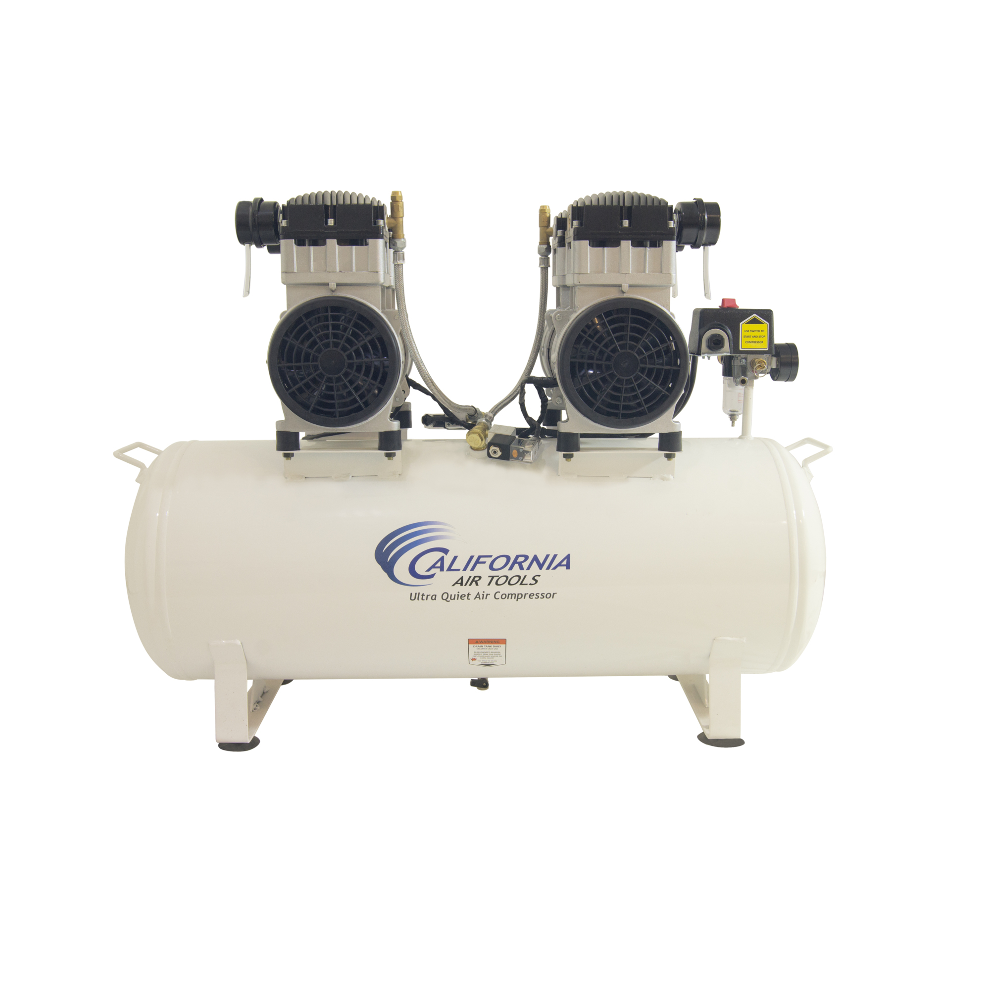 Compresor de aire California Air Tools de 20 galones y 4 HP, modelo 20040C.