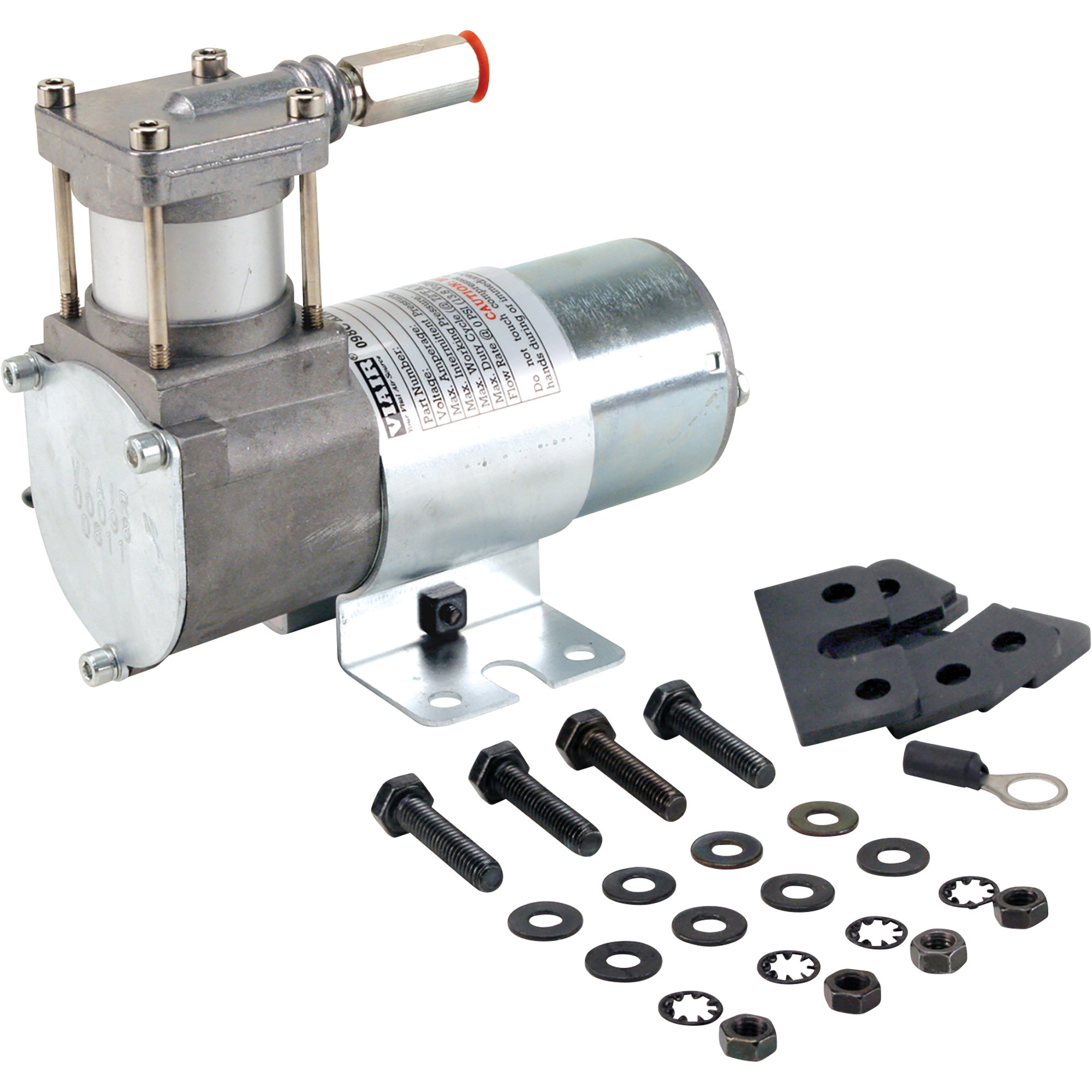 Compresor de Aire Eléctrico Portátil de 12 Voltios Viair, 1/4 HP, 130 PSI, Modelo# 98c