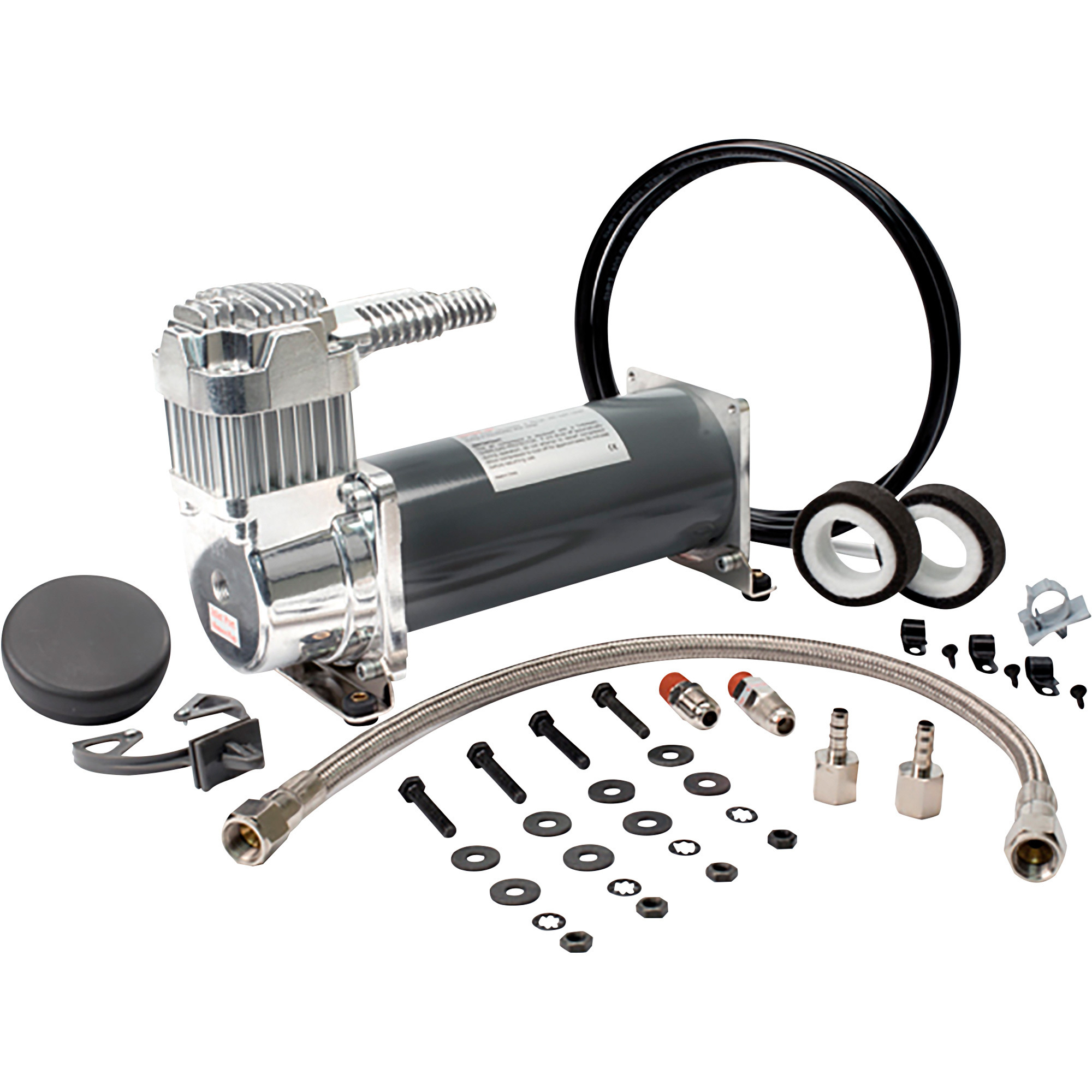 Compresor de aire para inflar llantas Viair de grado industrial de 24 voltios, 150 PSI, 2.2 CFM, Modelo 450C-IG.