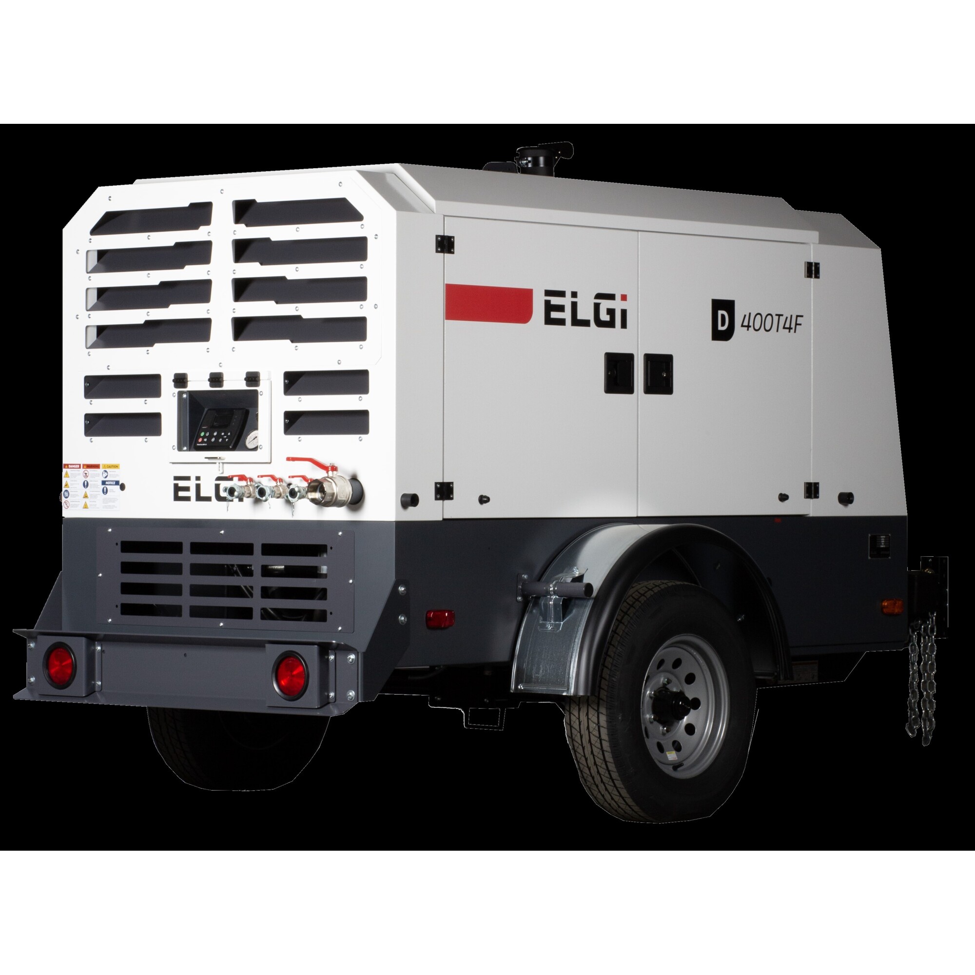 Compresor de Aire Montado en Skid ELGi, 130 HP, Modelo D400T4F-S