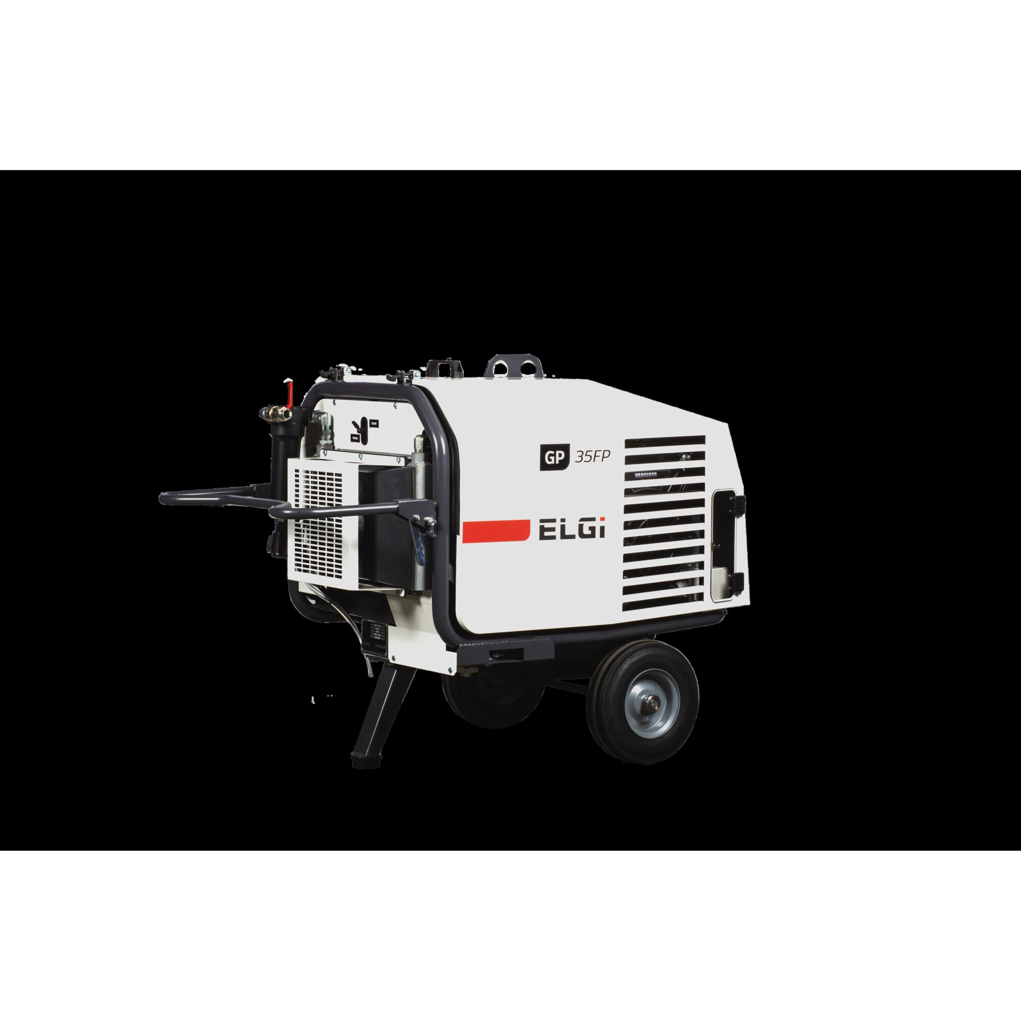 Compresor de Aire Montado en Skid ELGi con Doble Postenfriador, 23 HP, Modelo GP35FP-S