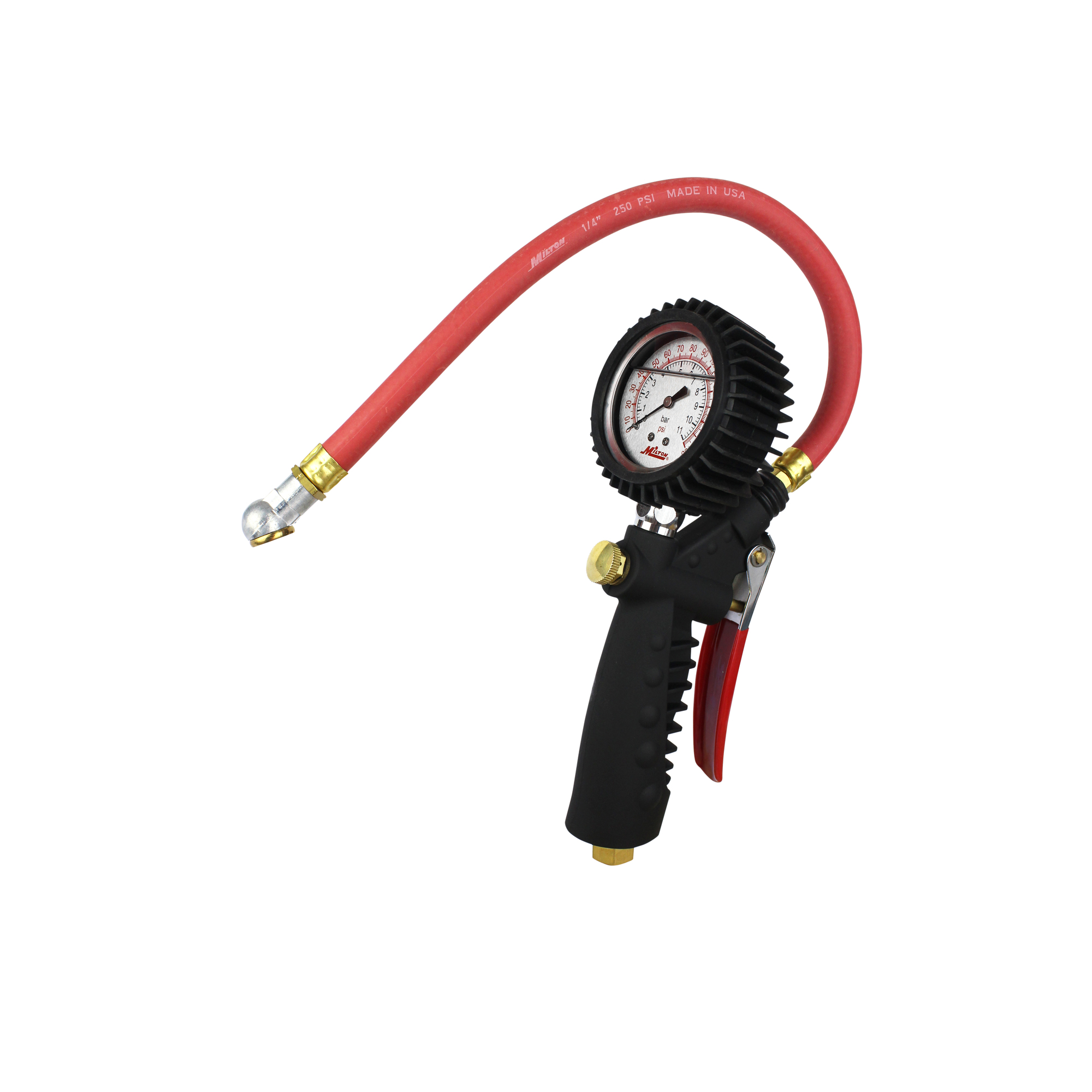Milton, Medidor de inflado analógico con boquilla de aire en forma de bola, Modelo S-575A-S