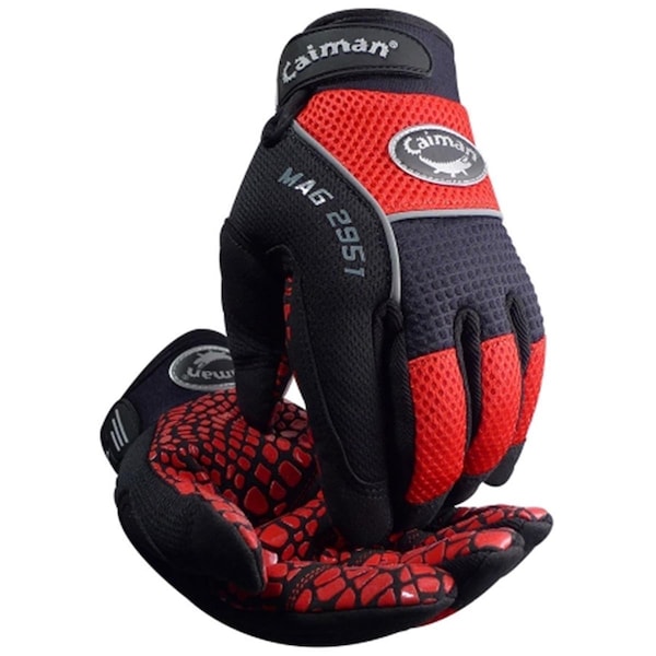 Guante Mecánico con Agarre de Silicona para Caimán - Grande - 607-2951-L