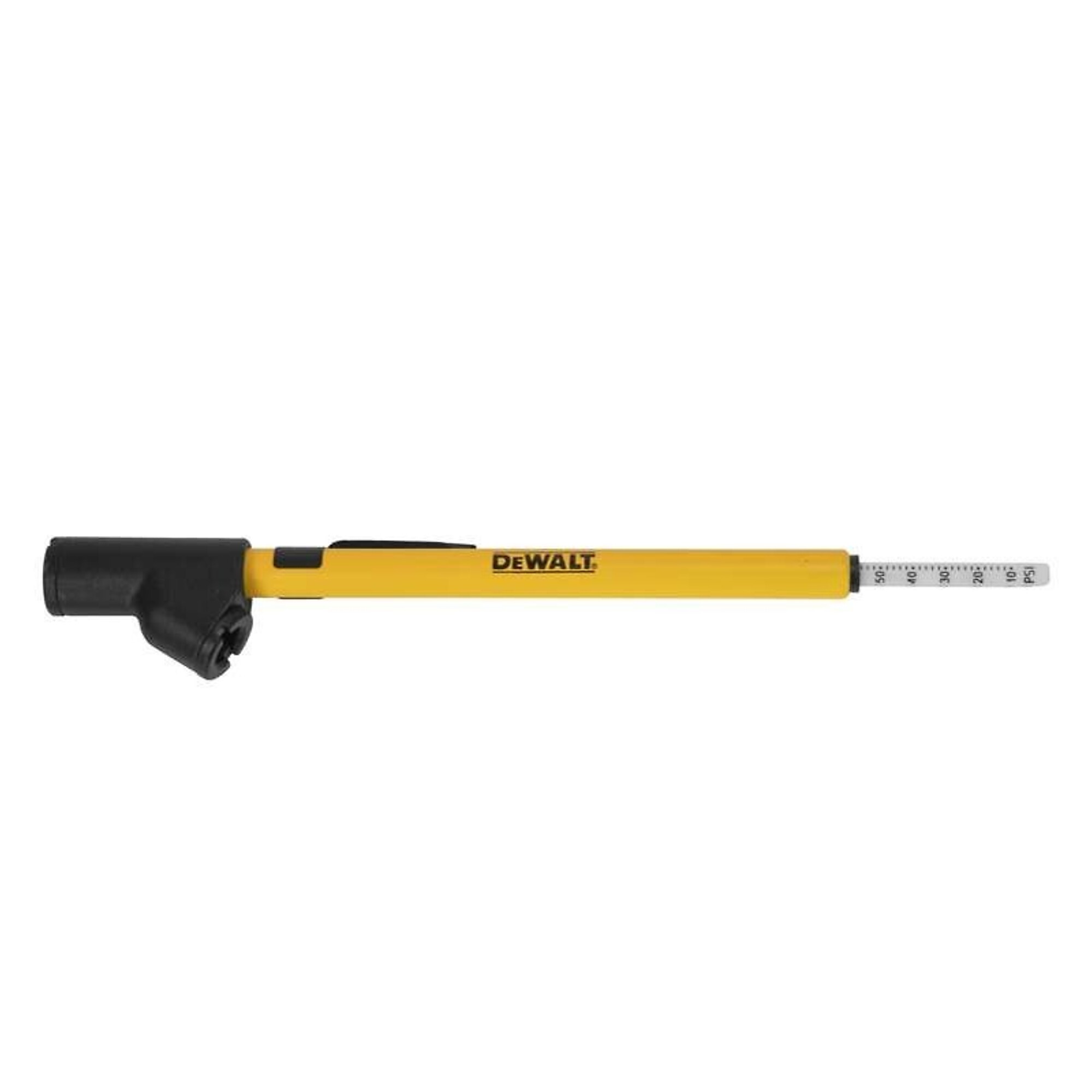 Medidor de presión para llantas DEWALT Pocket Truck Gauge (10-120 PSI), Modelo# DXCM032-0147