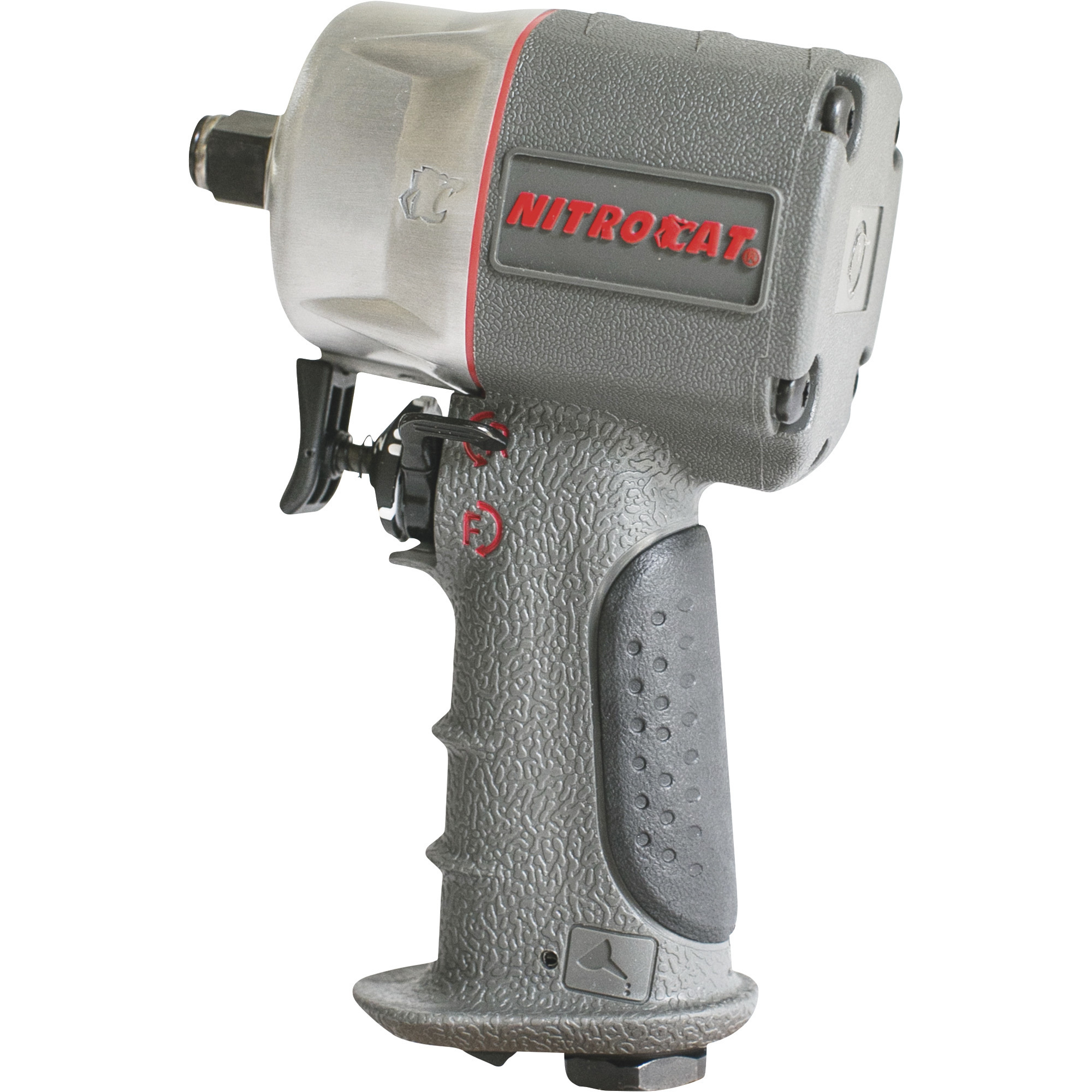 Llave de impacto de aire compacta NITROCAT Composite, 1/2 pulg. Drive, 550 Ft./Lbs. de torque, carcasa de Kevlar, Modelo# 1056-XL