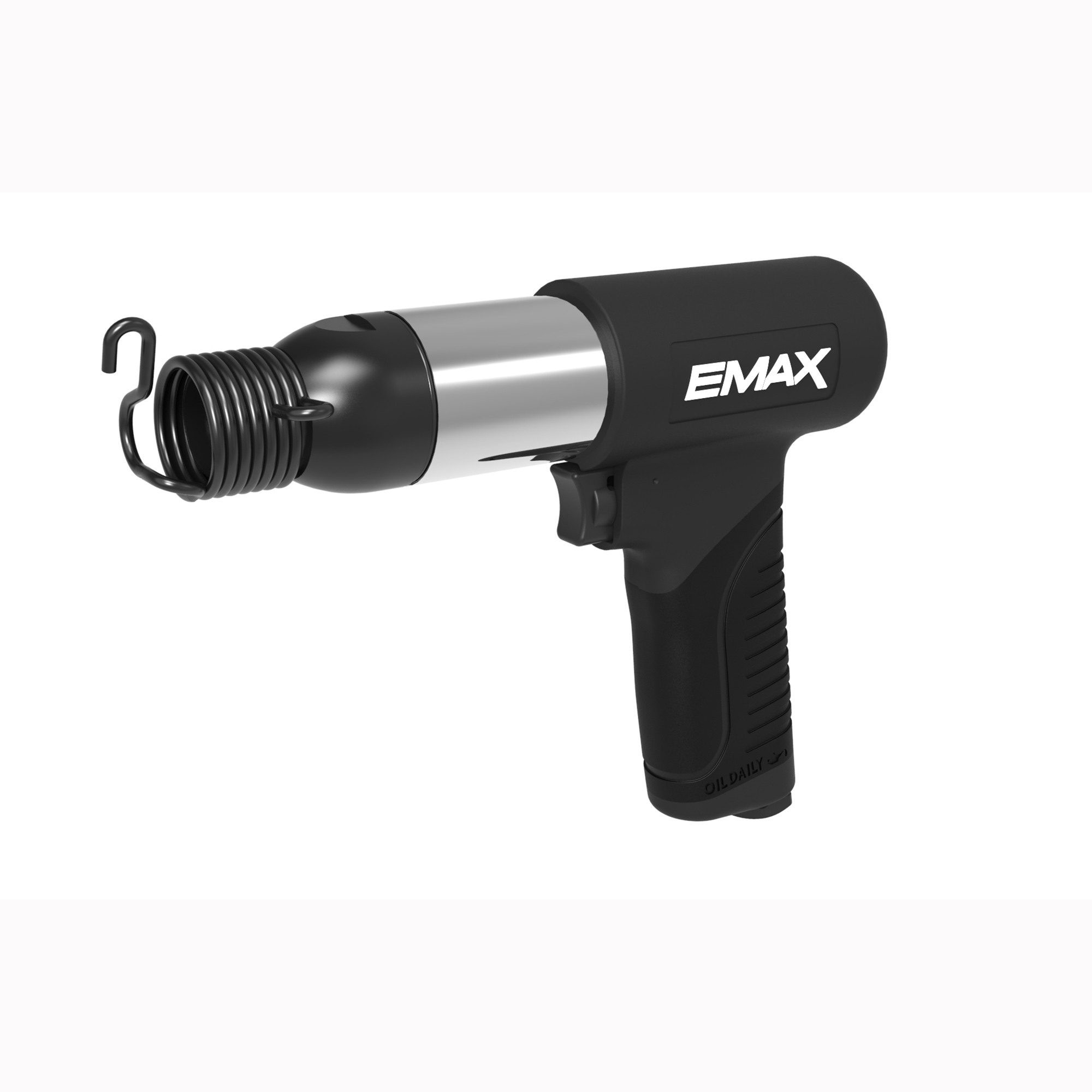 Martillo neumático compuesto Emax de 250 mm con barril largo, 2100 BPM, tamaño de vástago 0.401 in, Modelo EATHM10S1P
