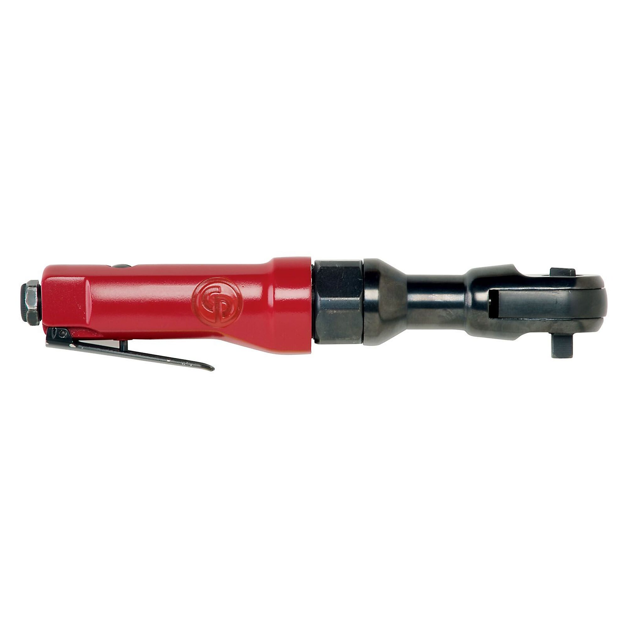 Llave de trinquete neumática Chicago Pneumatic de 3/8 pulgadas, tamaño de accionamiento 3/8 pulgadas, máximo de torque 50 ft-lbs., modelo CP886.