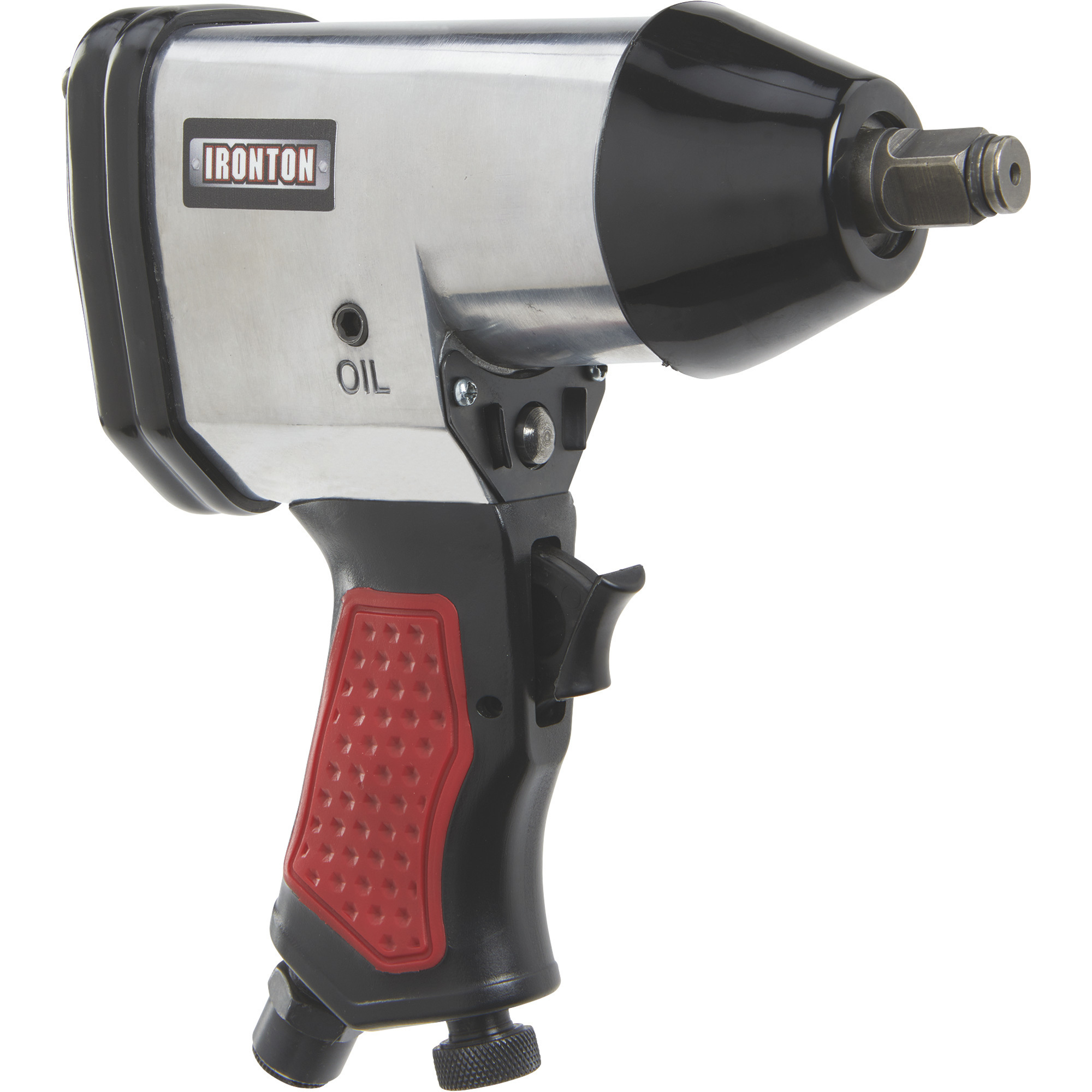 Llave de impacto de aire Ironton, 1/2 pulgadas, 7.5 CFM, 250 Ft./Lbs. de torque.