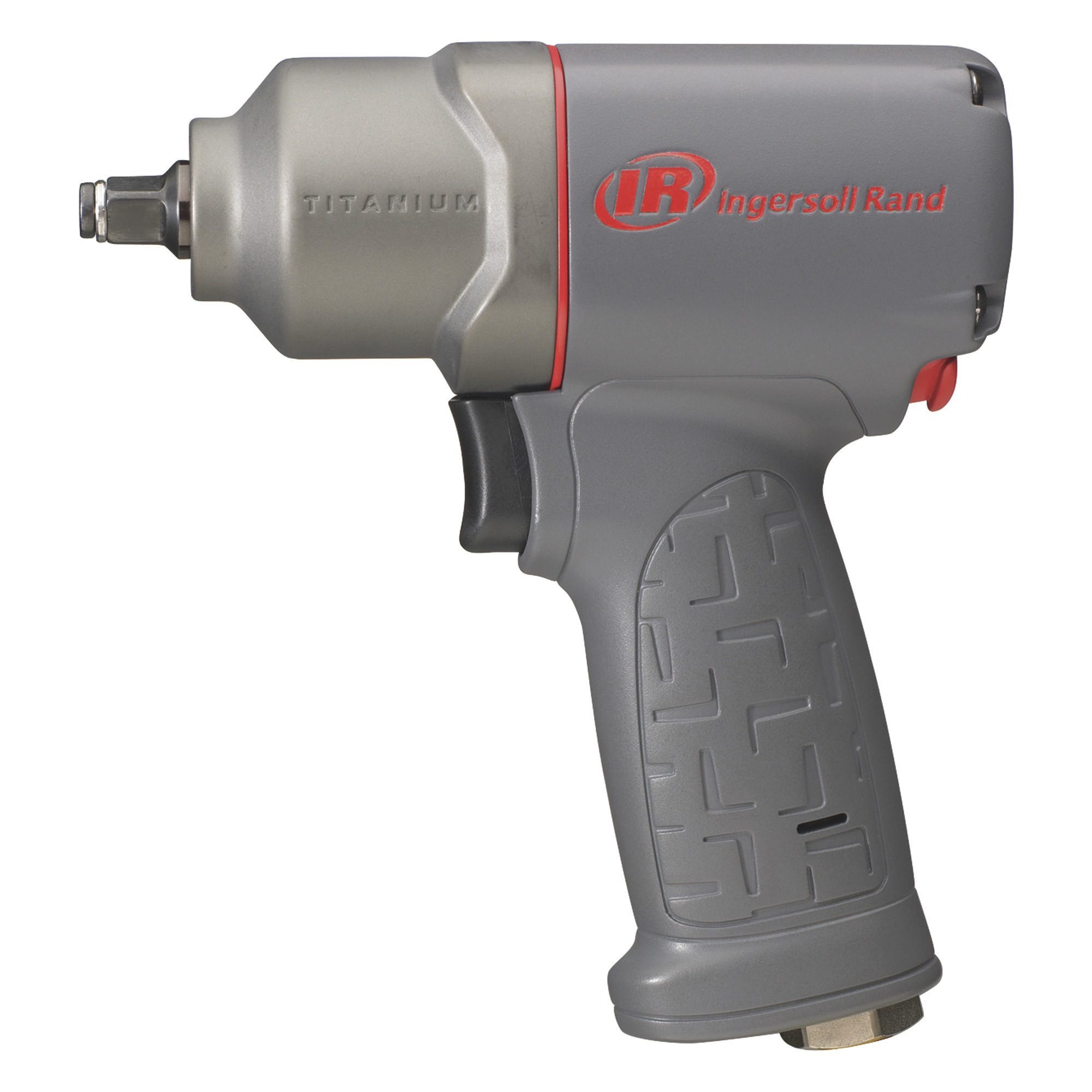Llave de impacto de aire Ingersoll Rand Titanium, 3/8 pulgadas, 4 CFM, 300 pies/libra de torque, Modelo# 2115TIMAX