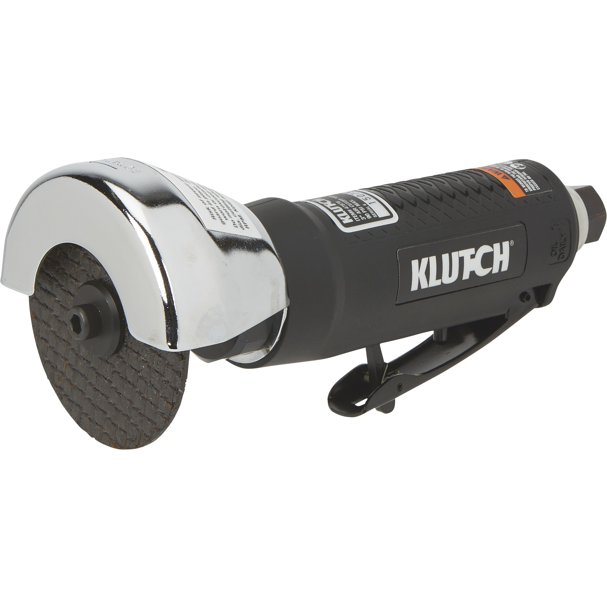 Herramienta de corte de aire Klutch, disco de 3 pulgadas, 20,000 RPM.