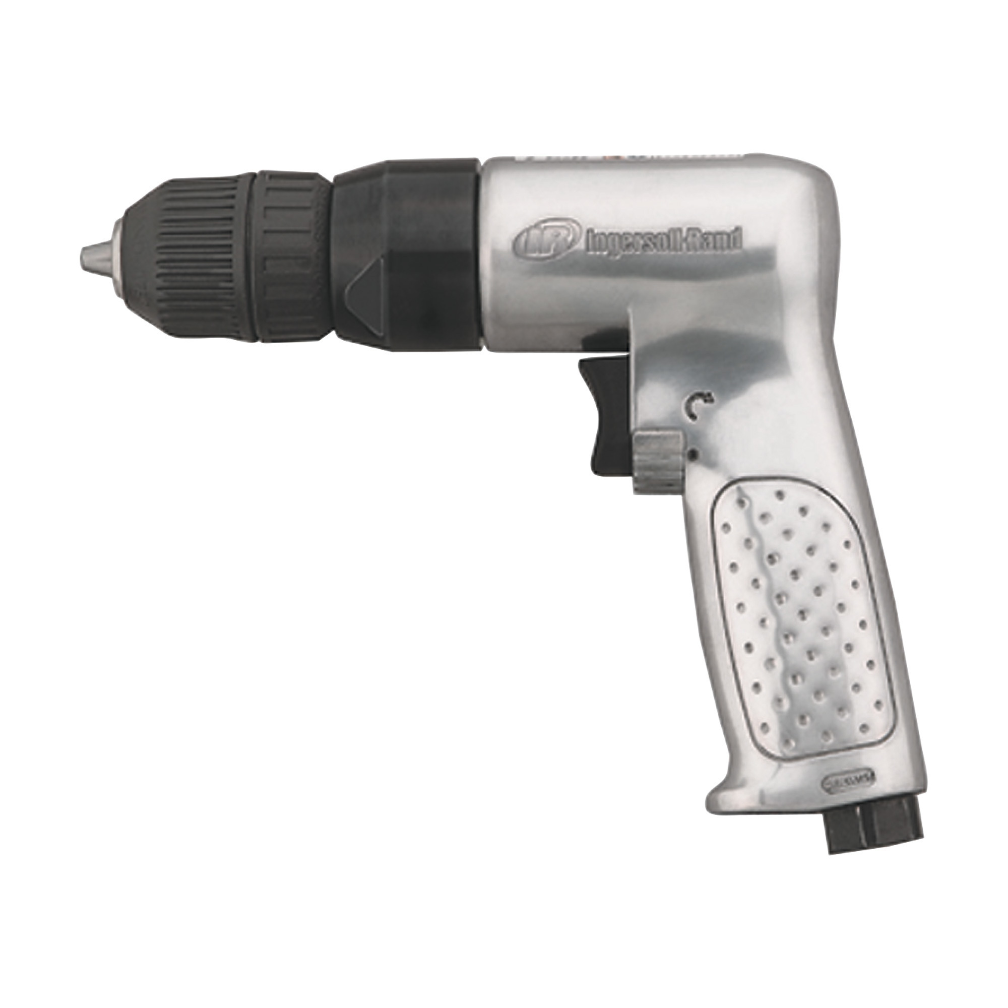 Rotomartillo de Aire Ingersoll Rand con Tecnología Silenciosa, Mandril sin Llave de 3/8 pulgadas, 2500 RPM, 4 CFM, Modelo# 7802RAKC.