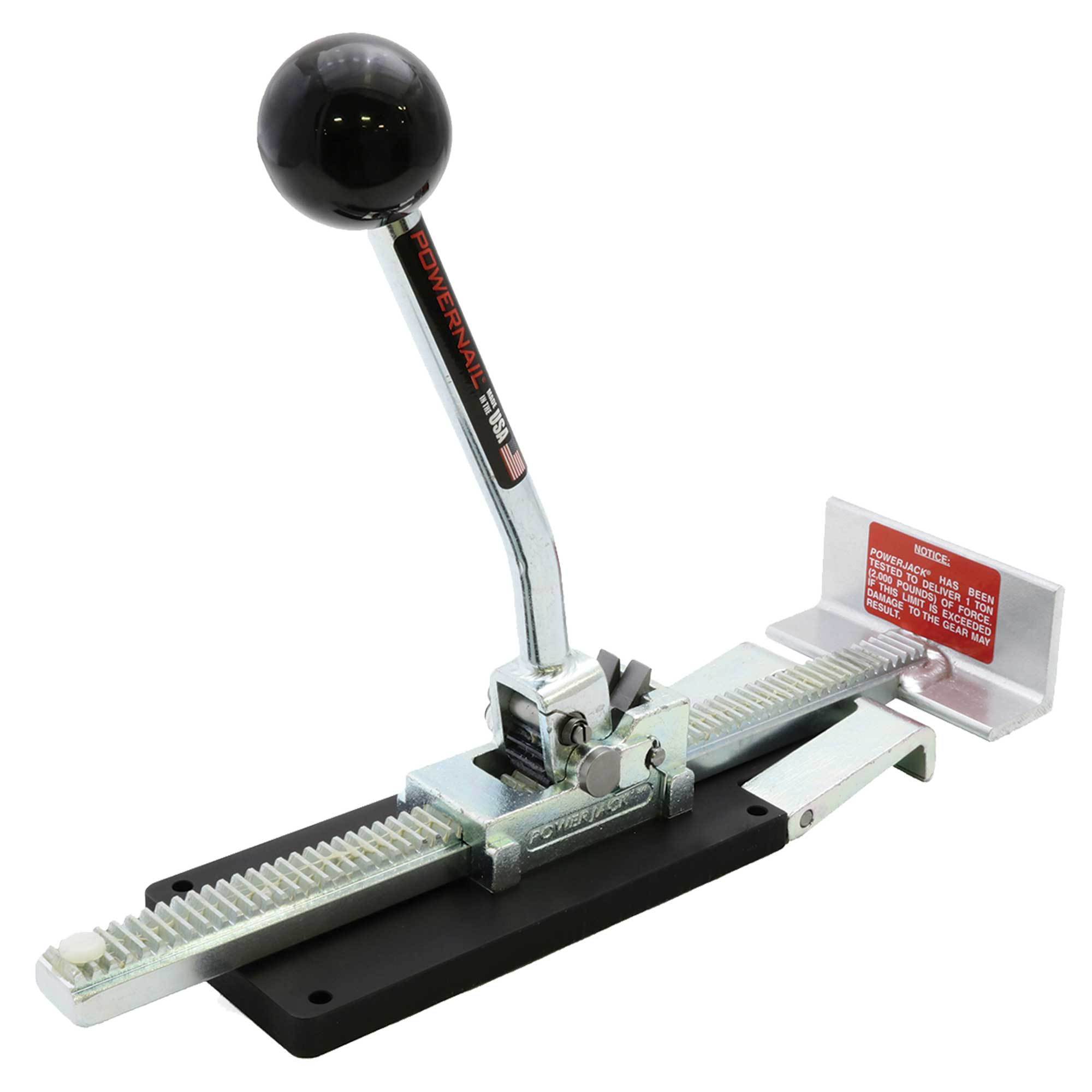 Herramienta de posicionamiento de piso POWERNAIL, empuje o jale, tamaño de sujetador 0 pulgadas, ángulo de pistola de clavos 0 °, Modelo# PJ500.PWR.