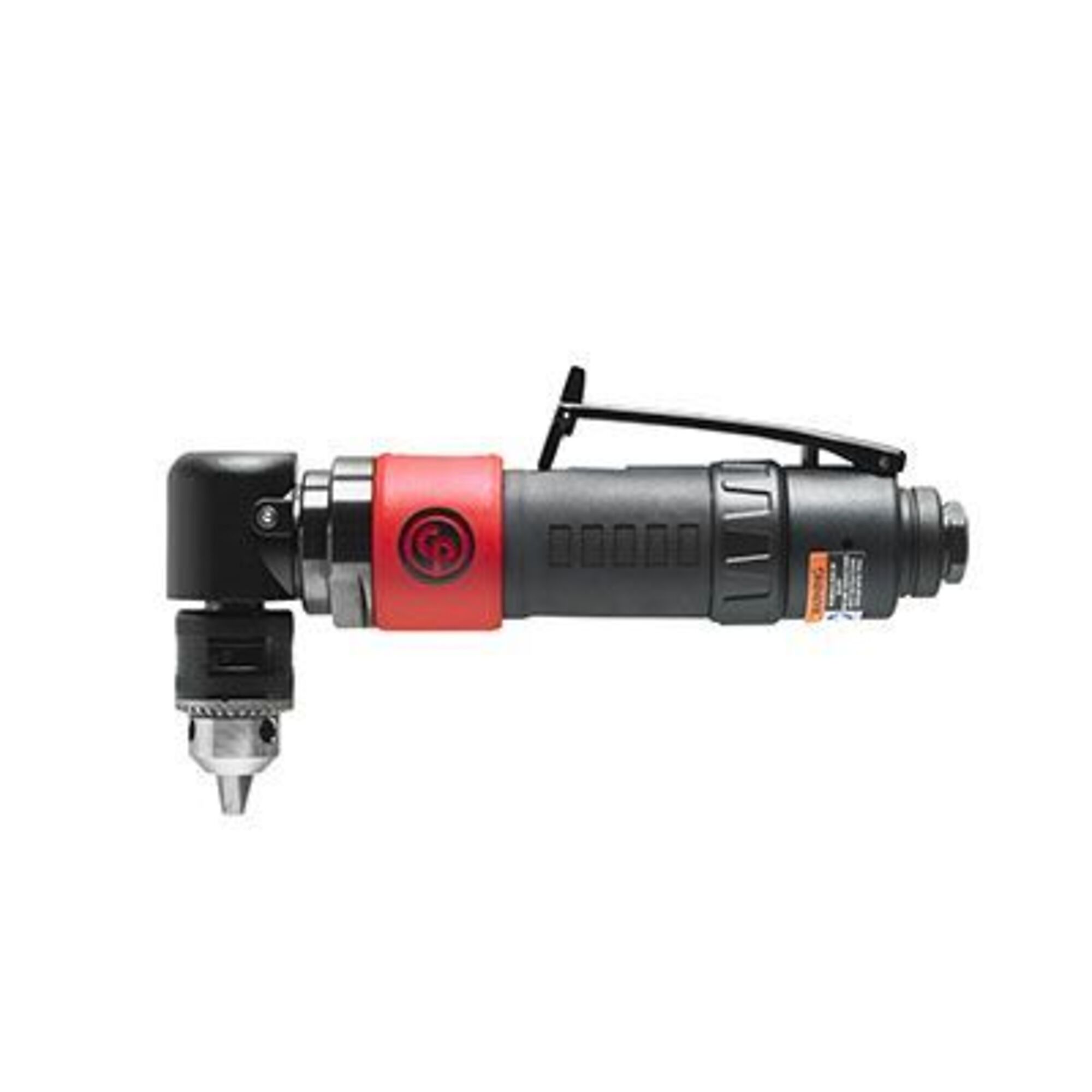 Taladro neumático Chicago Pneumatic de 3/8in, con mandril y mango angular - Modelo CP879C