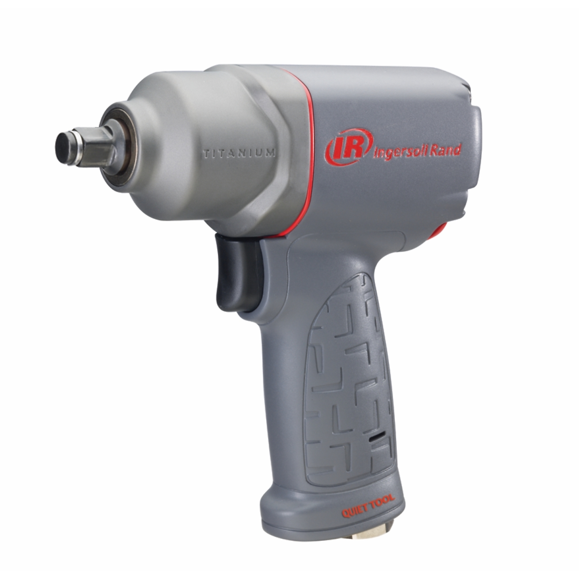Llave de impacto neumática silenciosa Ingersoll Rand 1/2in. con 330ft.-lb de torque, tamaño de manejo 1/2 in, máximo de RPM 15000 Modelo #2125QTIMAX