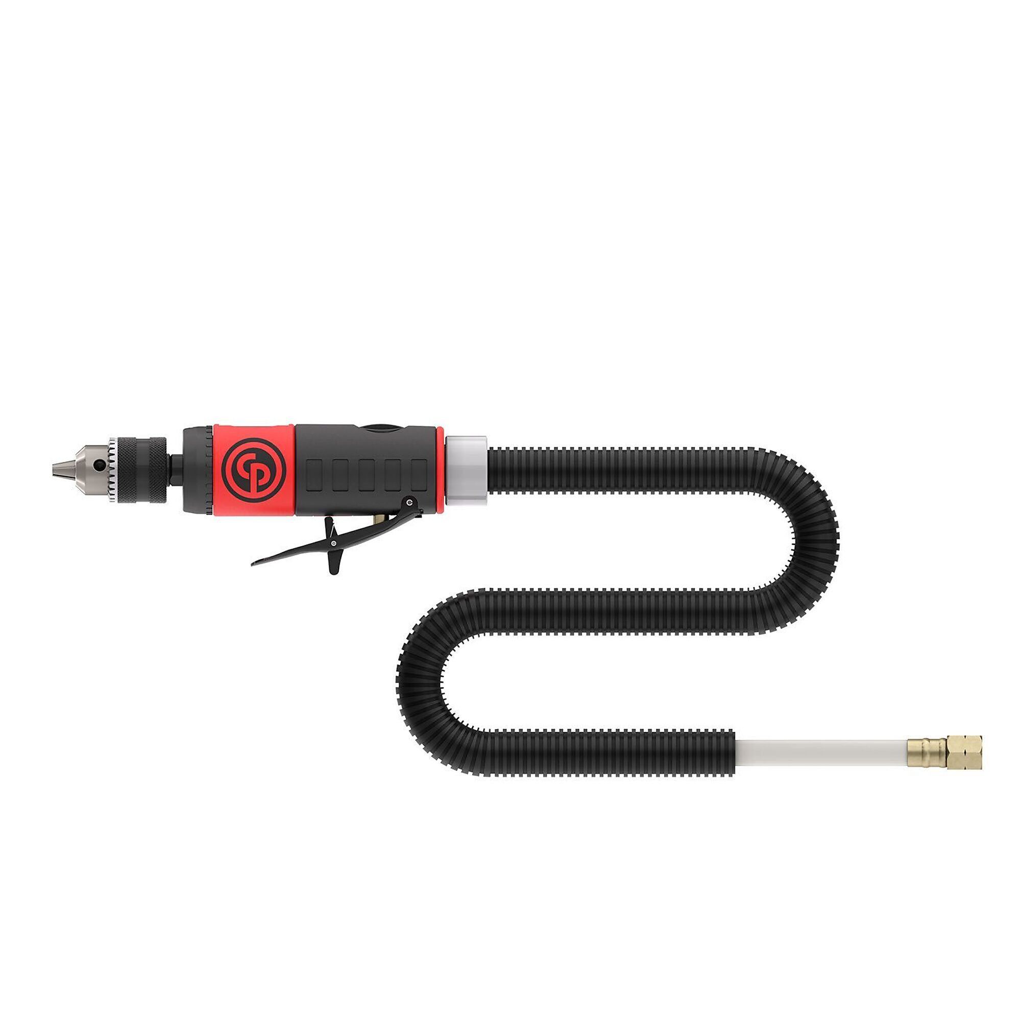 Kit para pulido de llantas de aire de 3/8 pulgadas de Chicago Pneumatic, de trabajo ligero - alta velocidad, con una velocidad máxima de 22000 rpm, modelo CP871CK.
