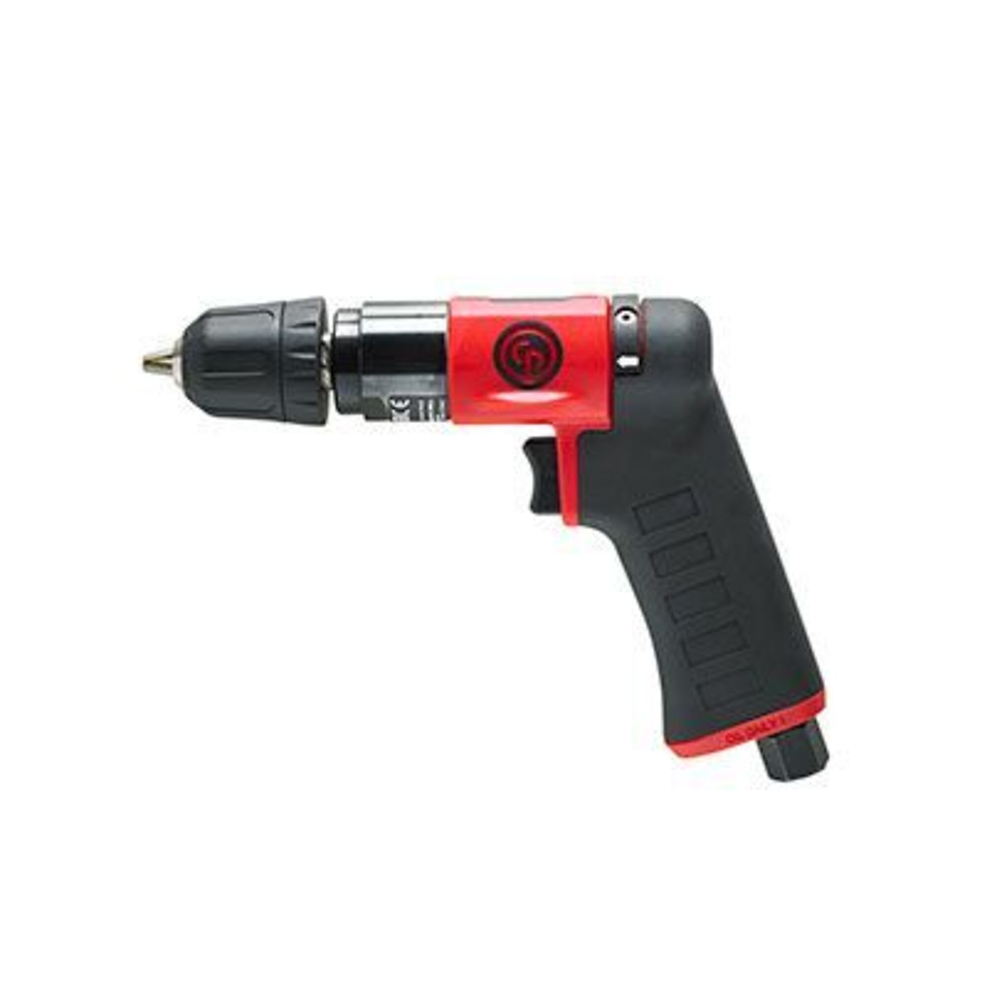 Taladro neumático Chicago Pneumatic de 1/4in. reversible con portabrocas sin llave - Modelo CP7300RQCC