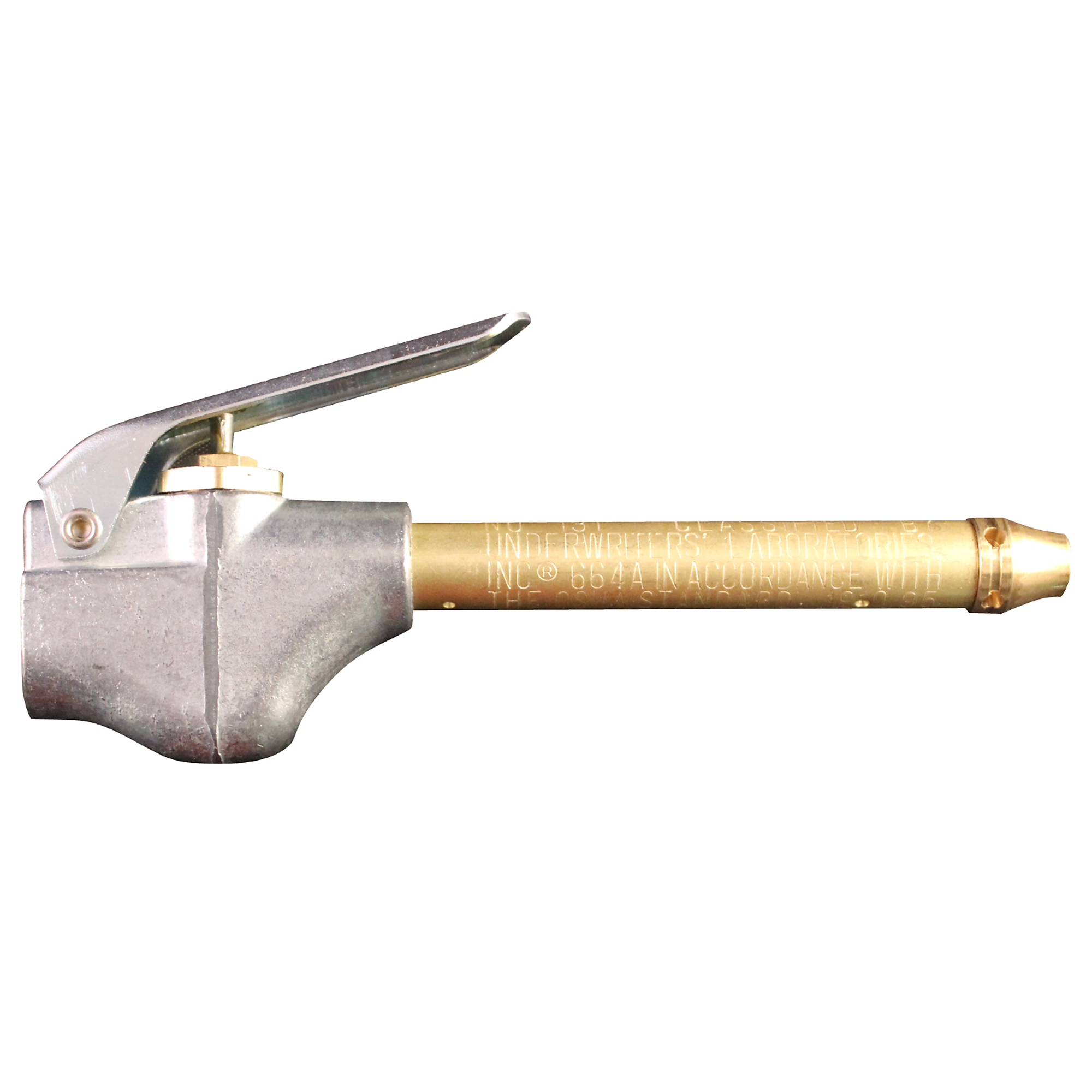 Pistola de aire comprimido Milton Safety con Extensión de 4 pulgadas, Modelo# 131