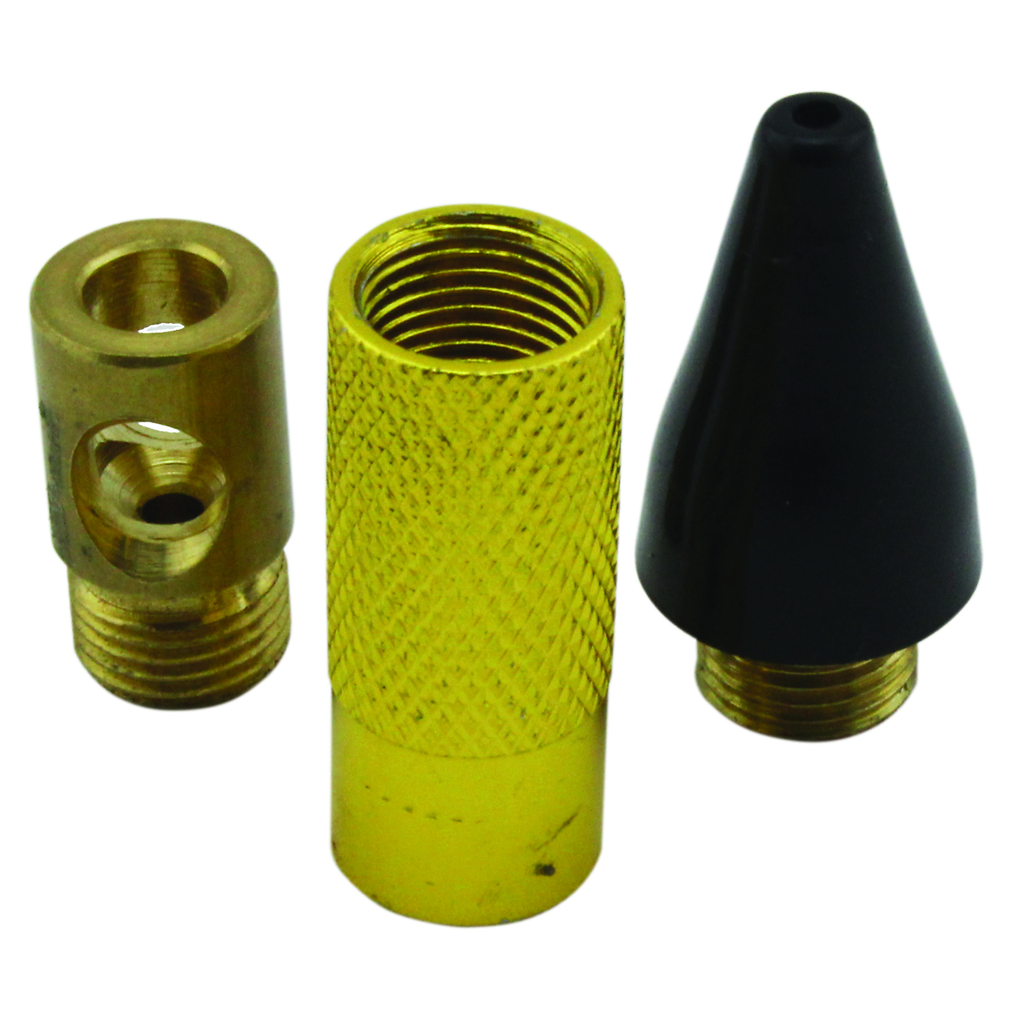Kit de puntas de accesorios Milton de 3 piezas para sopladoras de aire, compatible con boquillas de 6mm, boquilla ventilada, Modelo # s-168