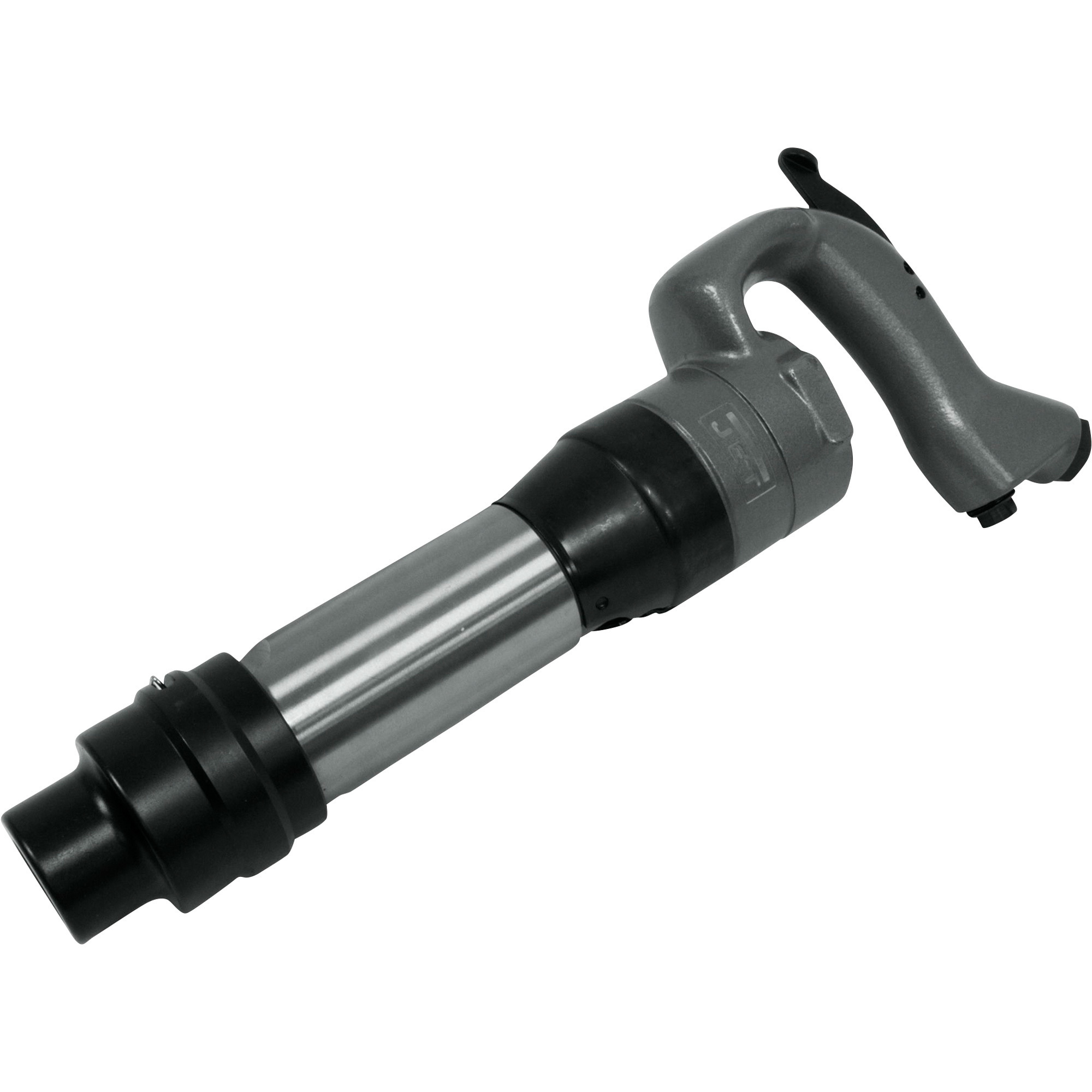 Martillo neumático JET de 3 pulgadas con mango abierto, punta redonda, carrera de 3 pulgadas, 1700 golpes por minuto, Modelo JCT-3642