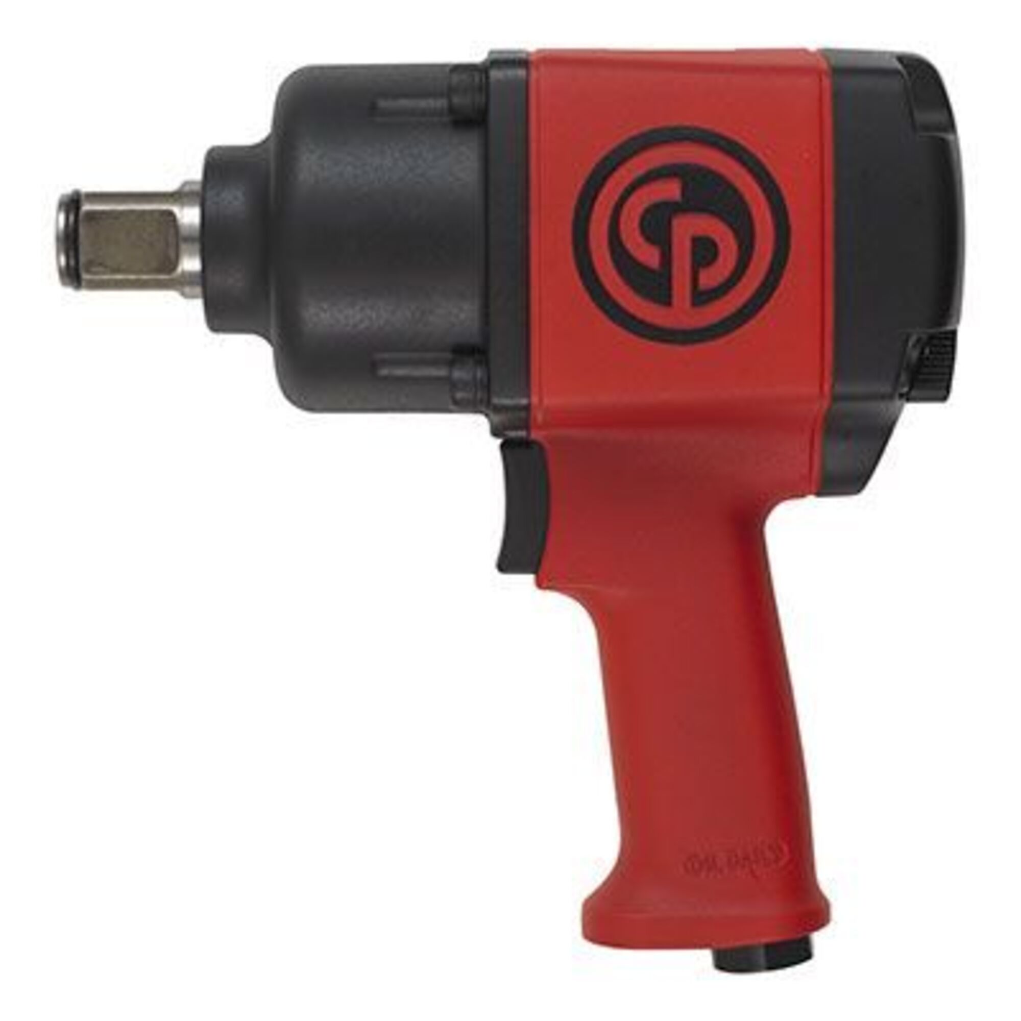 Llave de Impacto de Aire de 1 pulgada Chicago Pneumatic, empuñadura tipo pistola, doble martillo, tamaño de unidad 1 pulgada, RPM máximo 6300 Modelo CP7773.