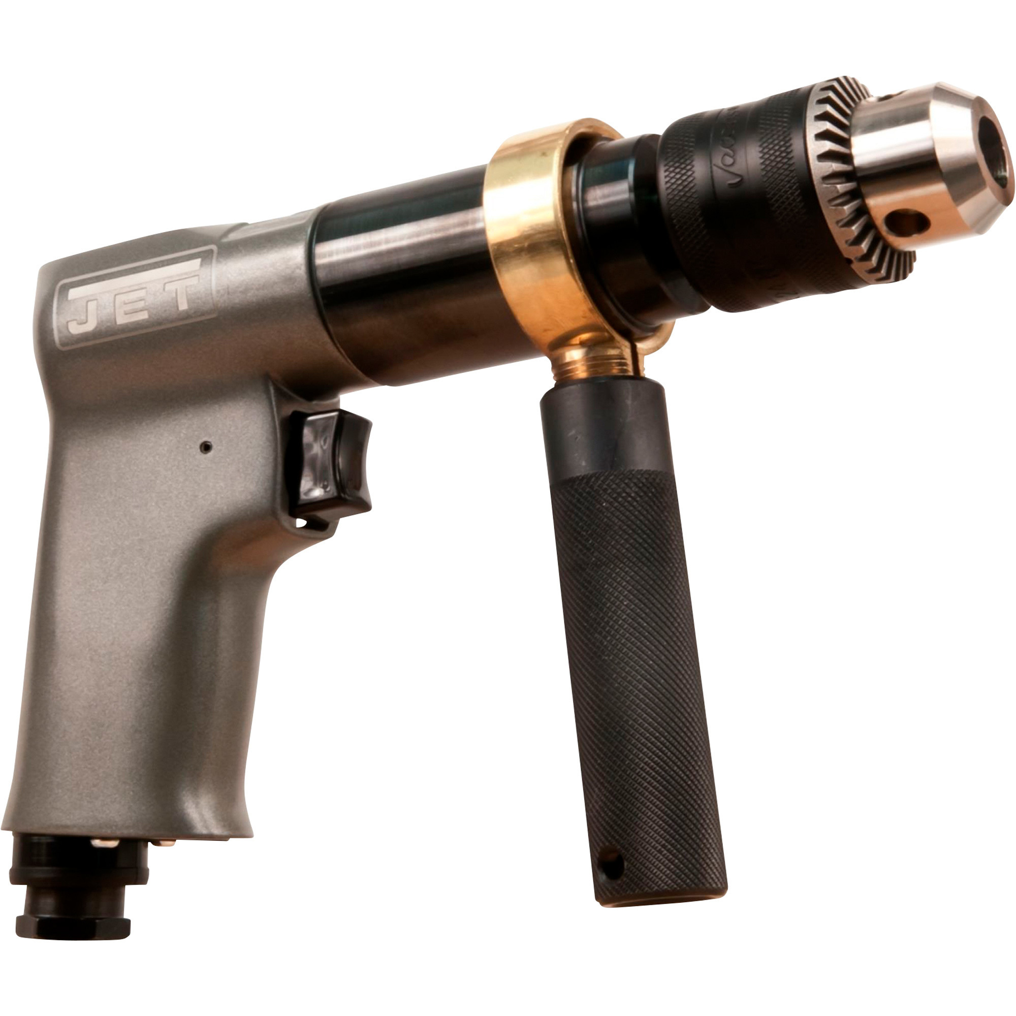 Taladro de Aire Reversible JET de 1/2 pulgadas, 800 RPM, Modelo JAT-601.