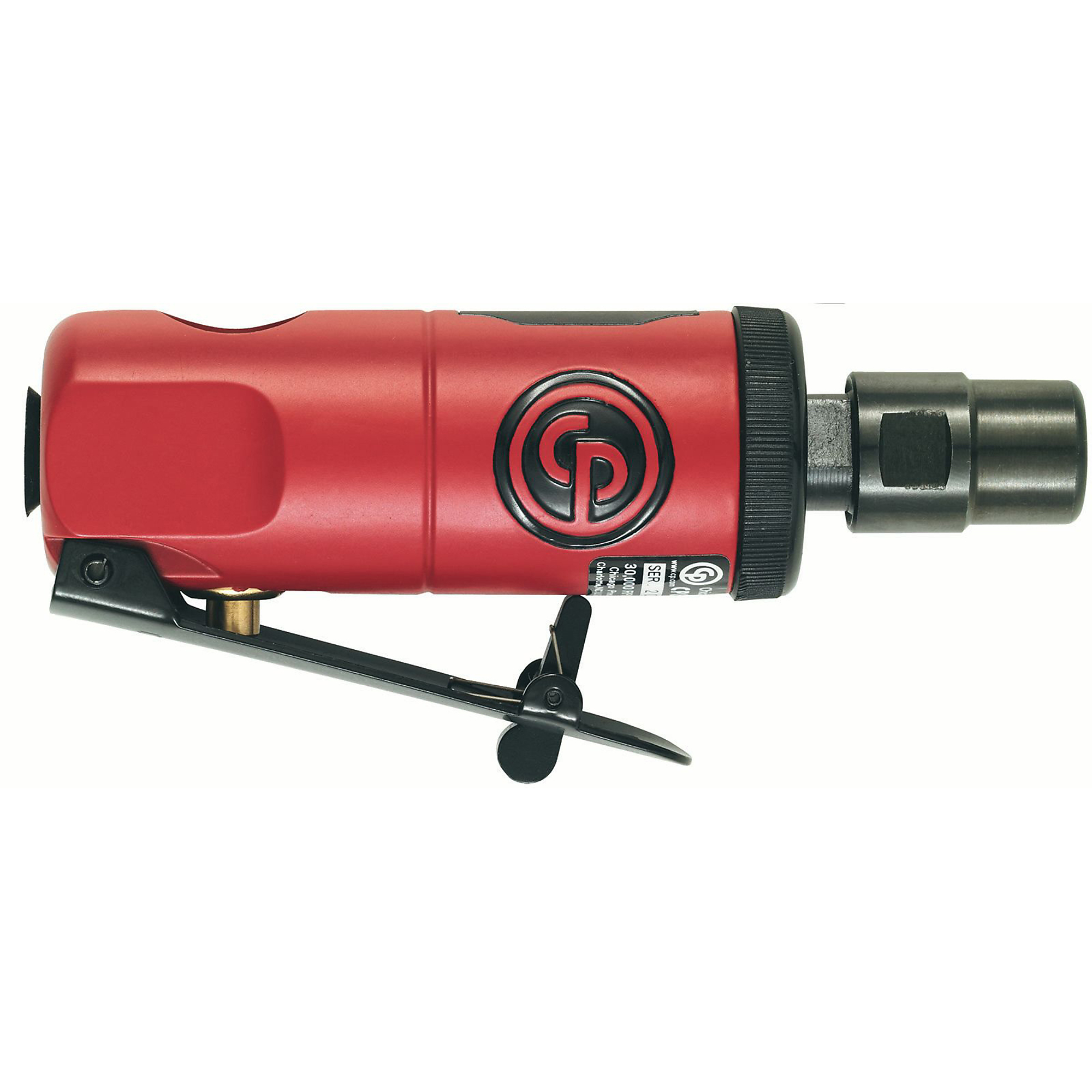 Rectificadora mini de 1/4 pulgadas Chicago Pneumatic, velocidad máxima de 30000 rpm, Modelo# CP876.