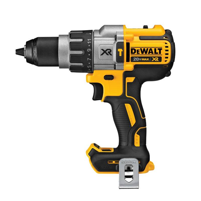 Martillo perforador inalámbrico sin cepillo DEWALT 20V MAX XR de 3 velocidades de 1/2 pulgada (Herramienta solamente) - DCD996B