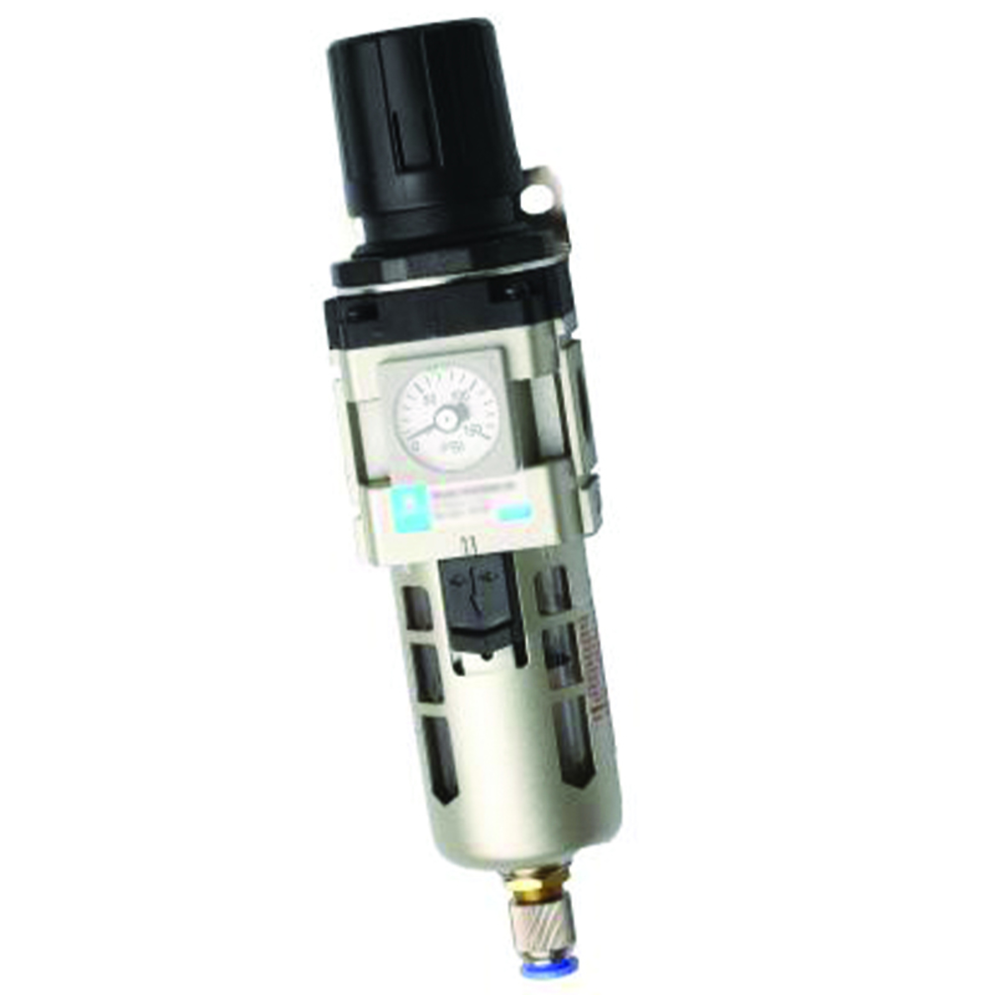 Regulador de filtro combinado RapidAir. Máximo 175 psi, Modelo# K93218.