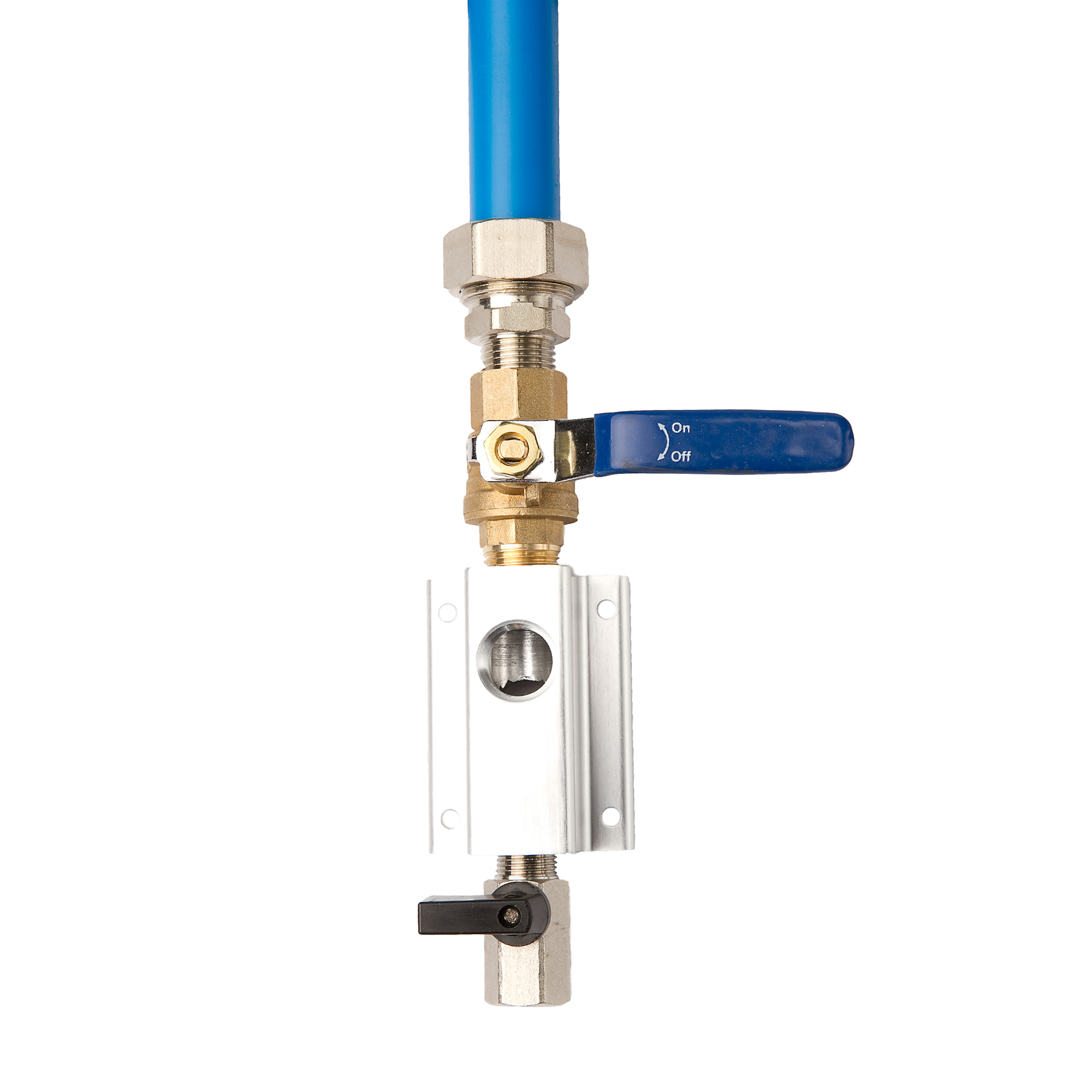 Tubo de aire RapidAir Maxline con apagado, salida de 1/2in. NPT, máx. PSI 190 Modelo M7510V.