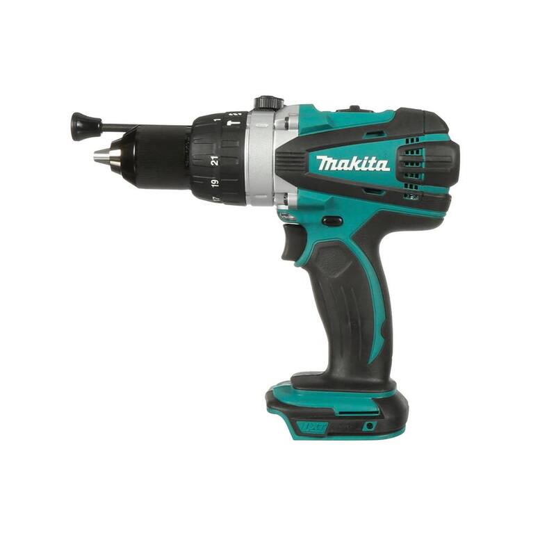 Martillo taladro inalámbrico Makita 18V LXT de 1/2 pulgadas de iones de litio (Herramienta solamente) - XPH03Z