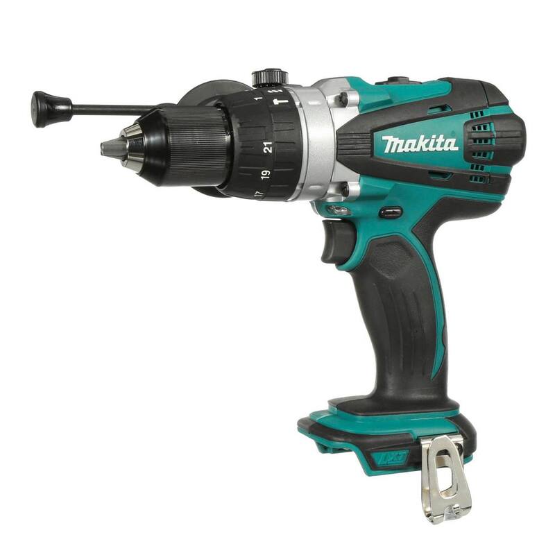 Martillo taladro inalámbrico Makita 18V LXT de 1/2 pulgadas de iones de litio (Herramienta solamente) - XPH03Z
