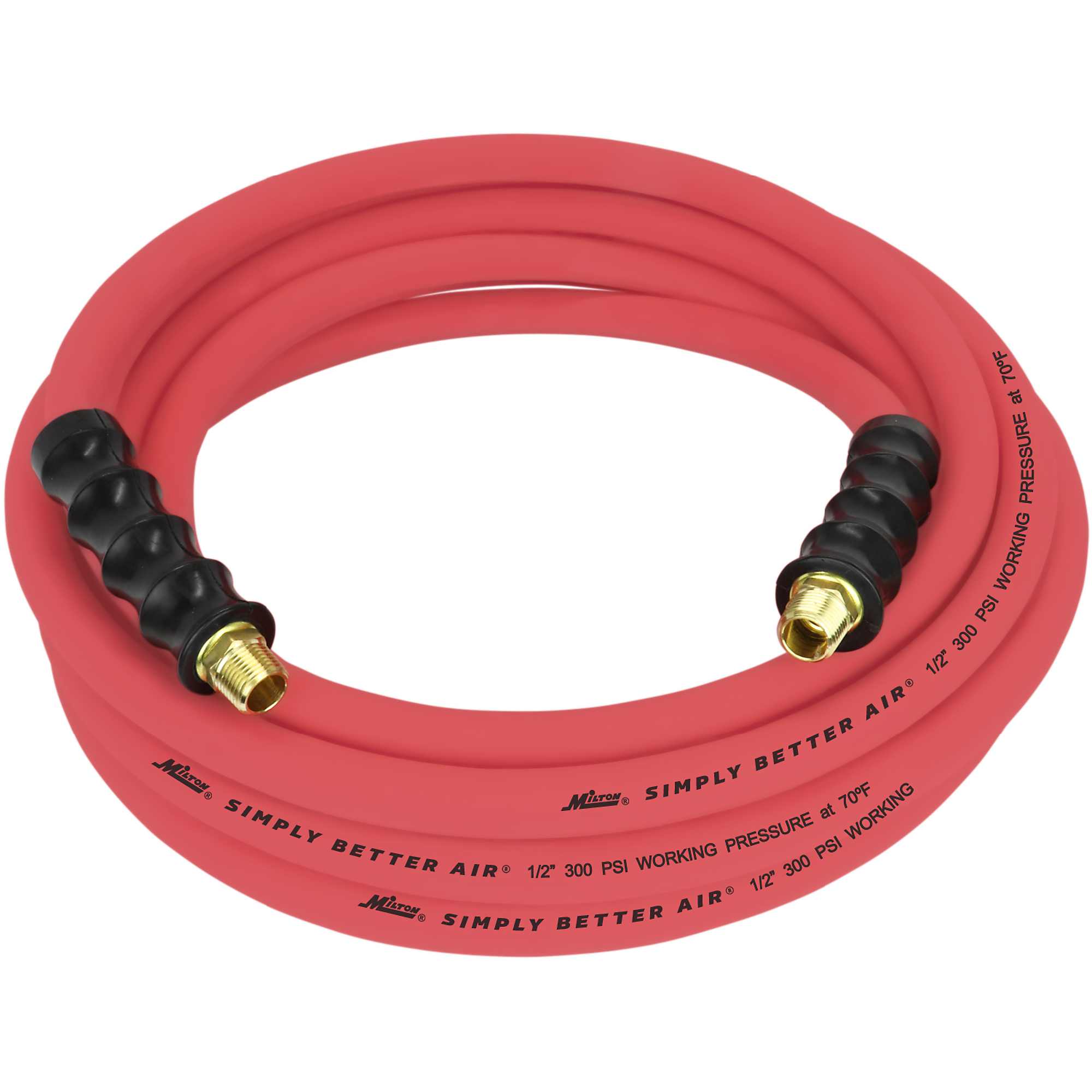 Manguera Milton de 1/2in. x 25ft. con extremos de 3/8in. NPT, Modelo ULR122538