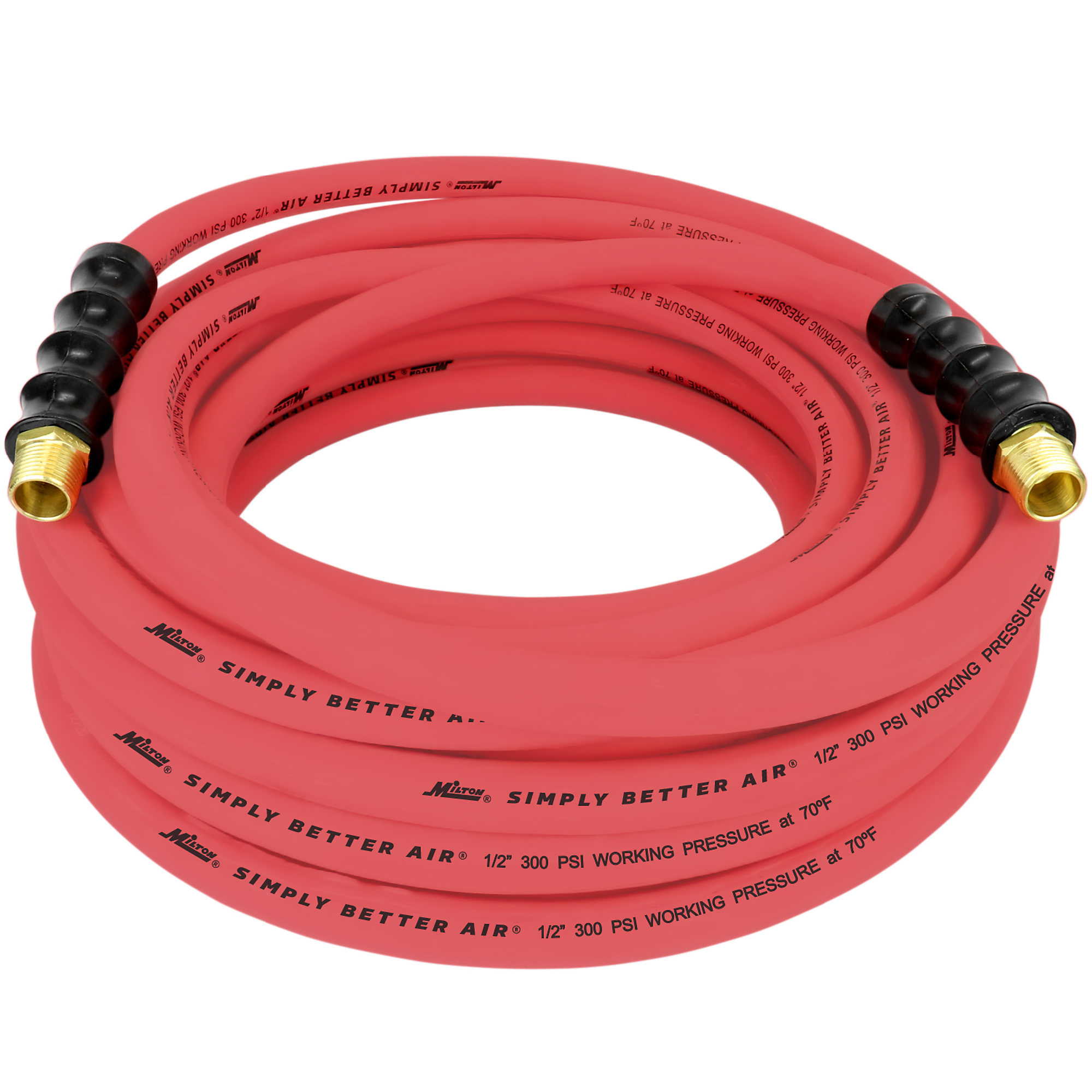 Manguera Milton, 1/2 pulg. x 50 pies (con extremos de 1/2 pulg. NPT), Modelo# ULR125012-A