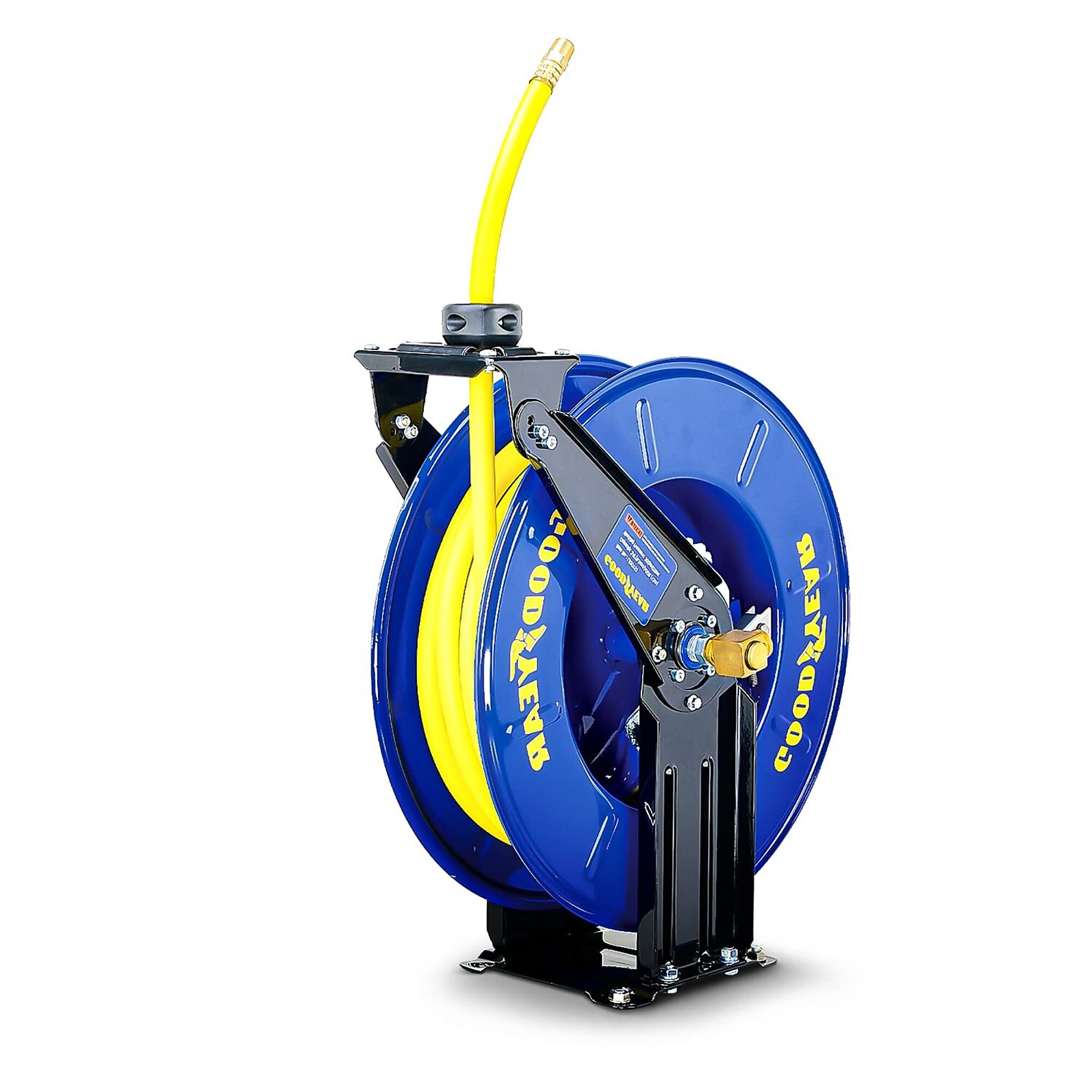 Carrete de manguera de aire retráctil Goodyear 1/2in. x 50ft.