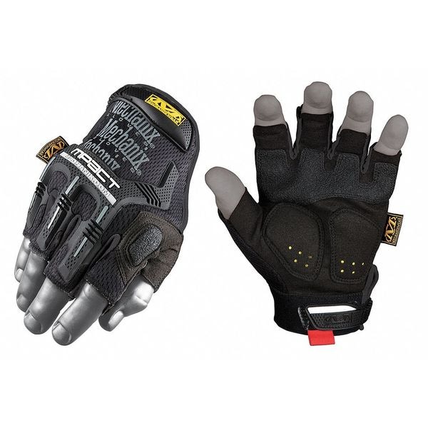 Guantes anti vibración de Mechanix Wear, M/L, negros, de goma - MFL-05-500