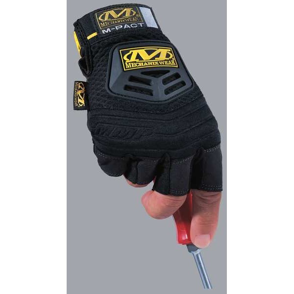 Guantes anti vibración de Mechanix Wear, M/L, negros, de goma - MFL-05-500
