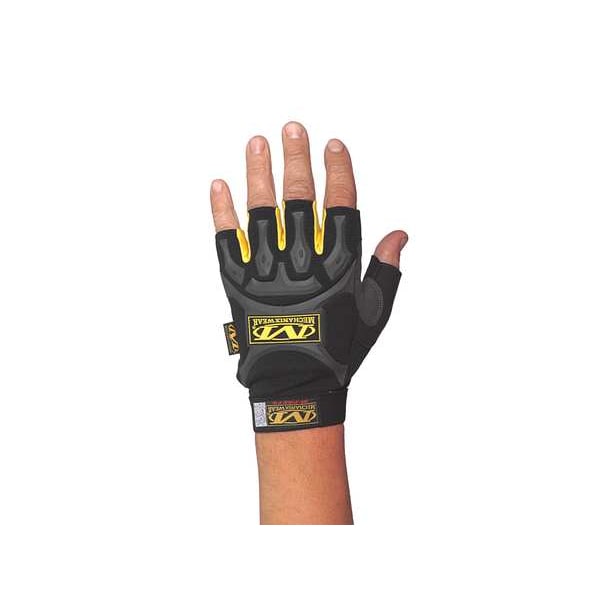 Guantes anti vibración de Mechanix Wear, M/L, negros, de goma - MFL-05-500
