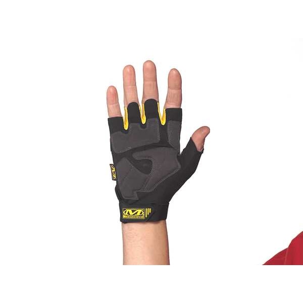 Guantes anti vibración de Mechanix Wear, M/L, negros, de goma - MFL-05-500