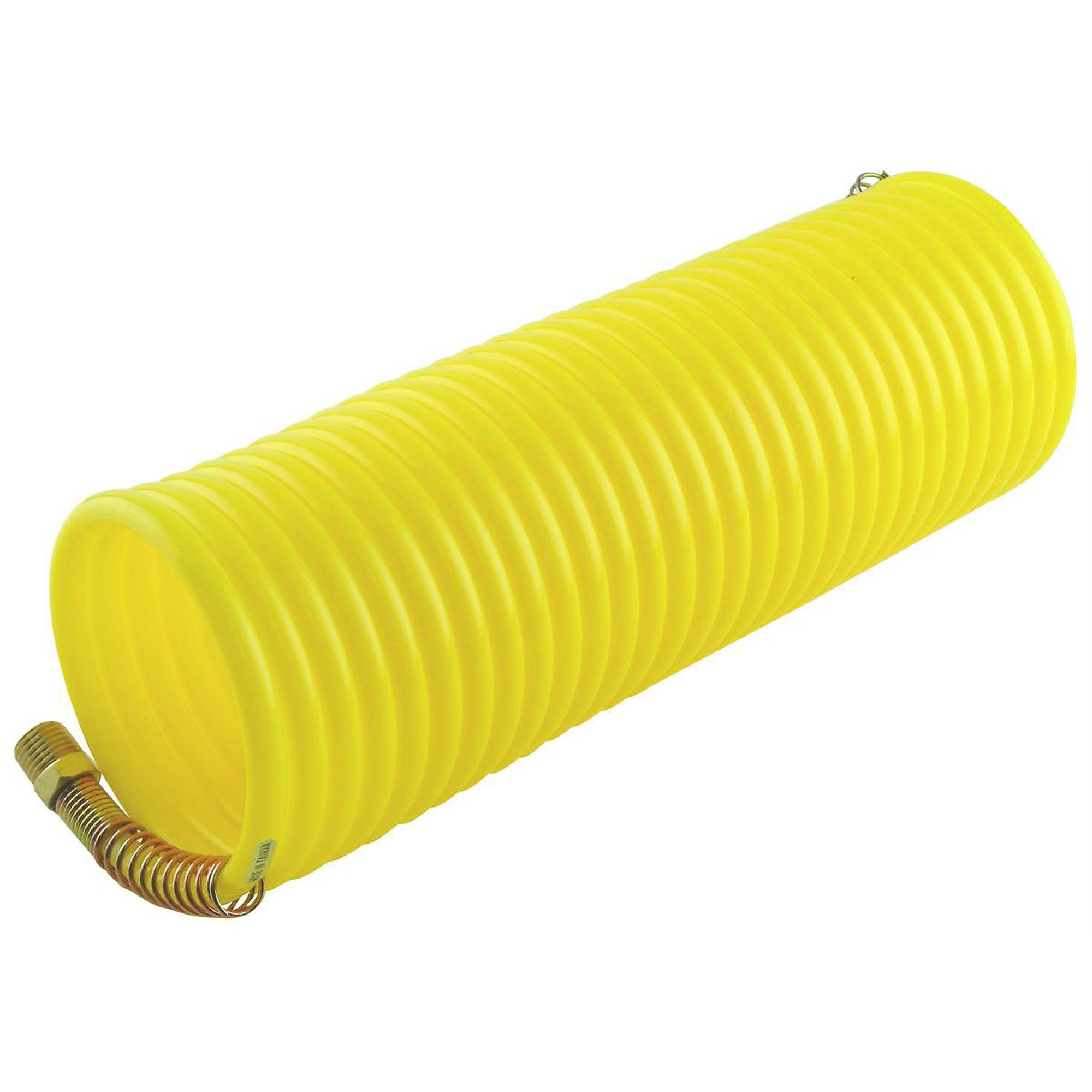 Manguera de aire retráctil de nailon resistente 1/4in. X 25ft. K Tool International, Diámetro de manguera 1/4 in, Longitud de manguera 25 ft, Modelo KTI71025.