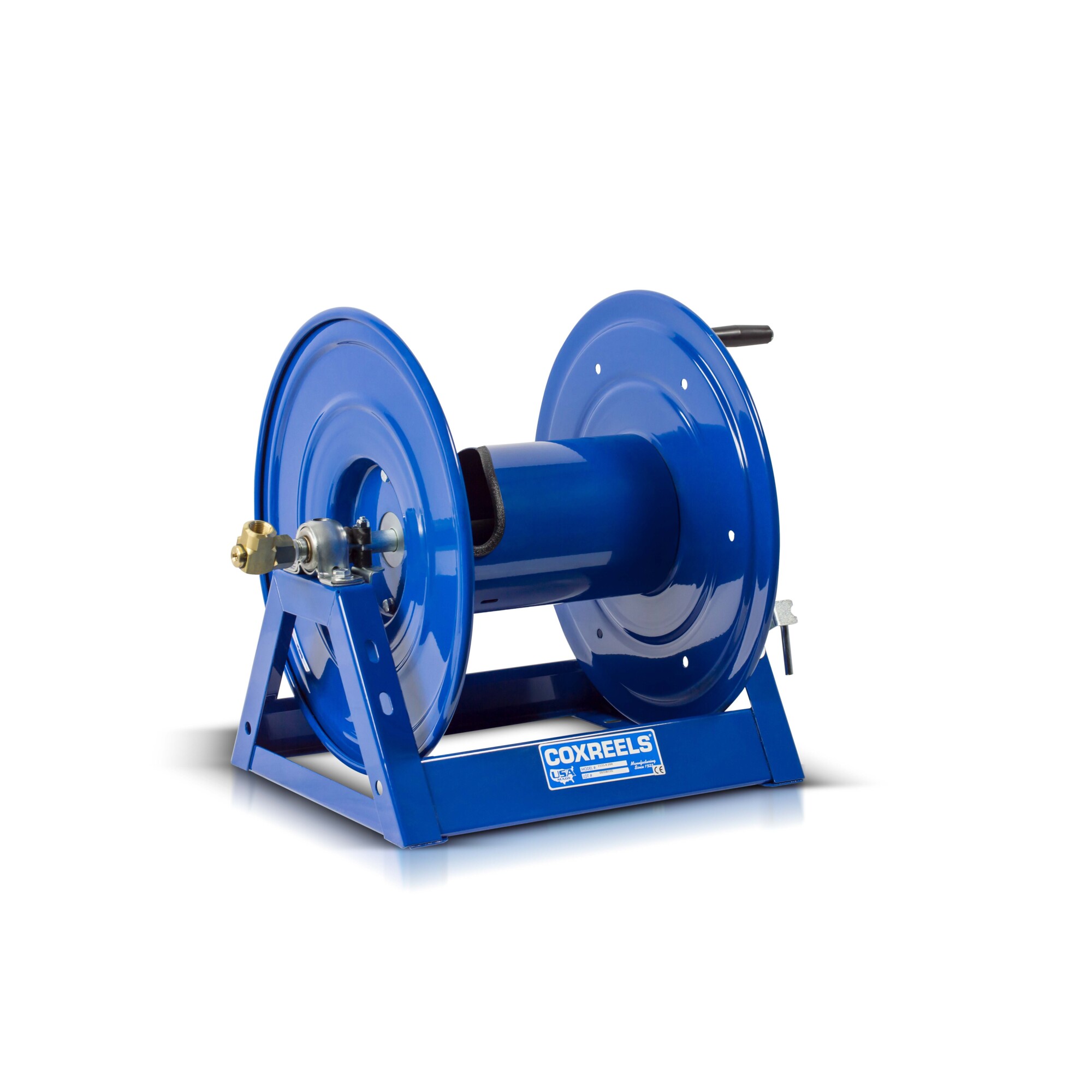 Carrete manual para manguera Coxreels 1/2 pulg. x 325 pies - sin manguera, Modelo# 1125-4-325