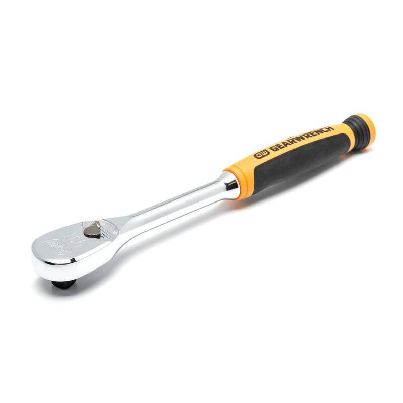 Juego de Herramientas Mecánicas GEARWRENCH de 1/4 y 3/8 pulgadas y 6 puntos, Estándar y Profundo, SAE/Métrico con Trinquete de 90 Dientes y 106 piezas - 83001