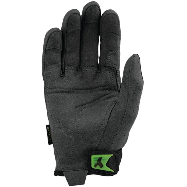 Guante Lift Safety GRUNT Gris/Negro de Cuero Sintético con Protectores de TPR - GGT-17YK1L
