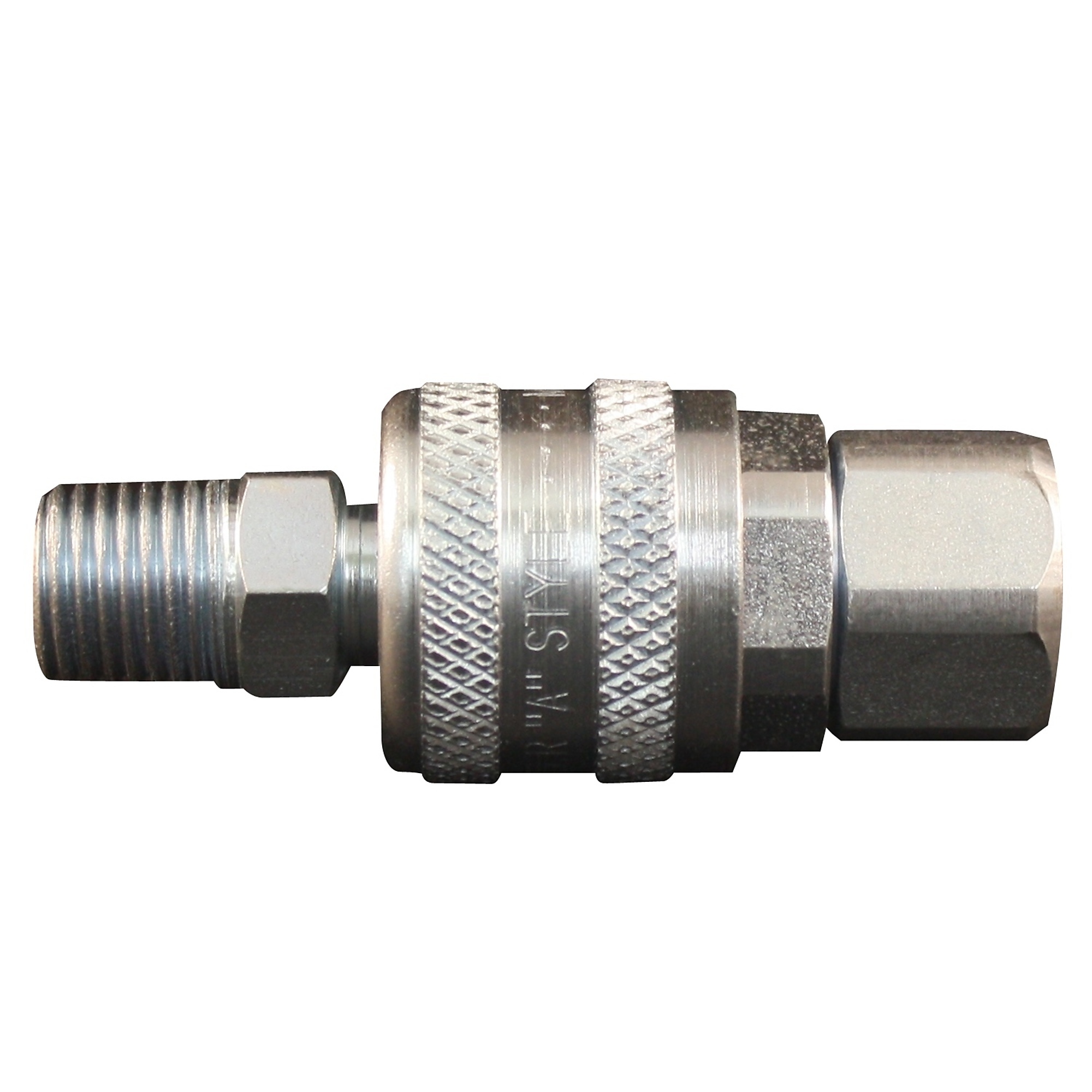 Acoplador Milton A-Style tamaño 1/4 in, Modelo # s-772