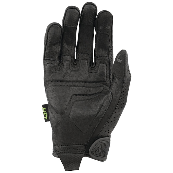 Guante de seguridad Lift Safety TACKER NegroNegro de cuero genuino con tecnología AntiVibe - GTA-17KK2L