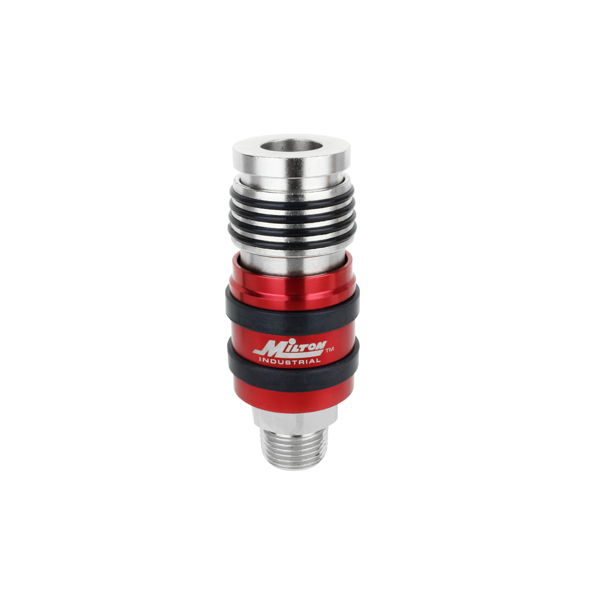 Adaptador de Seguridad para Conexión Rápida Milton, Cuerpo de 1/2 pulgadas, Tamaño de Acoplador de 1/2 pulgadas, Modelo s-1774