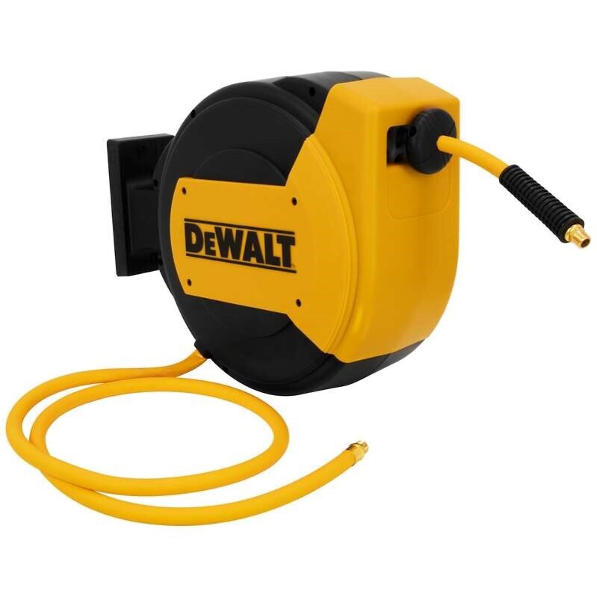 Carrete de Manguera DEWALT, 3/8 pulg. x 50 pies de Manguera Híbrida, Modelo DXCM024-0434