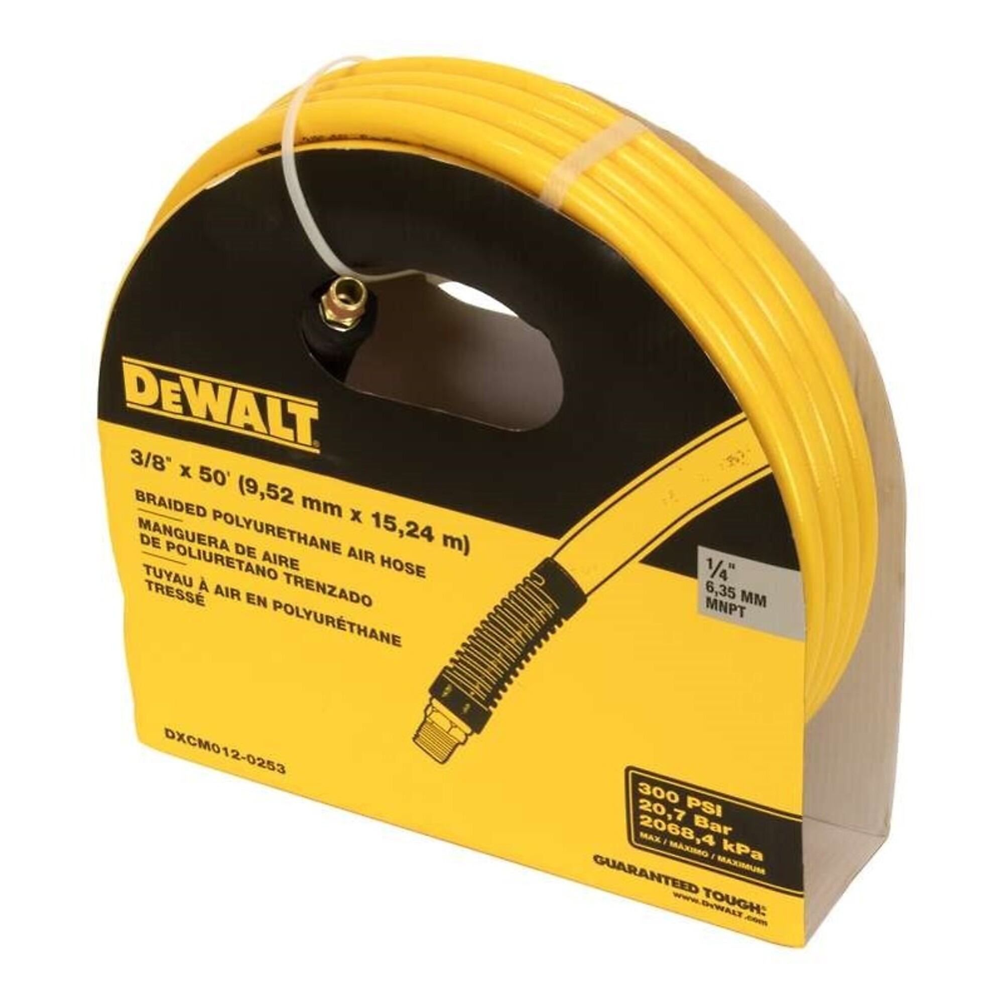 Manguera DEWALT de Poliuretano de 3/8in. x 50ft. Modelo DXCM012-0253