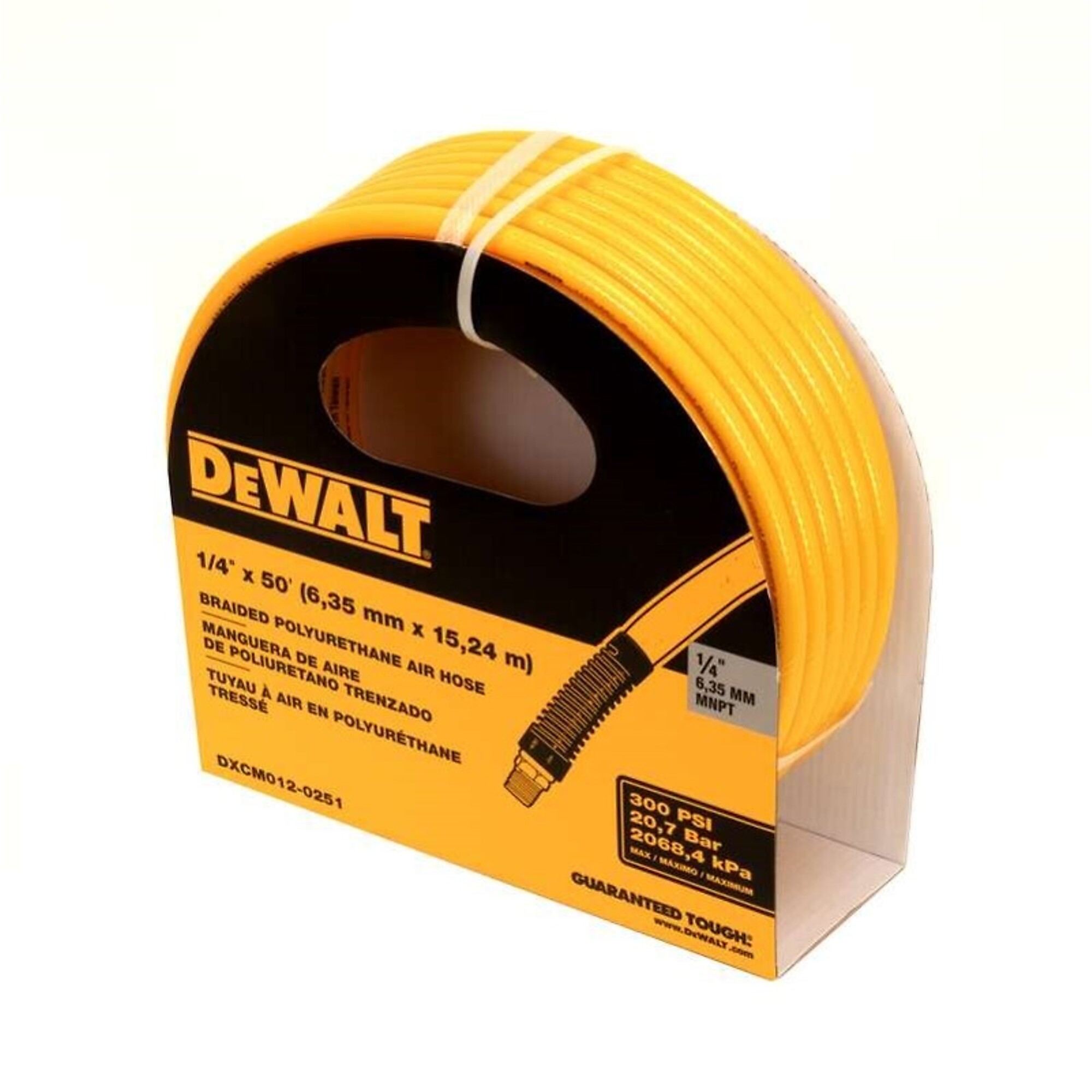 Manguera DEWALT de Poliuretano 1/4in.x50ft. Modelo DXCM012-0251