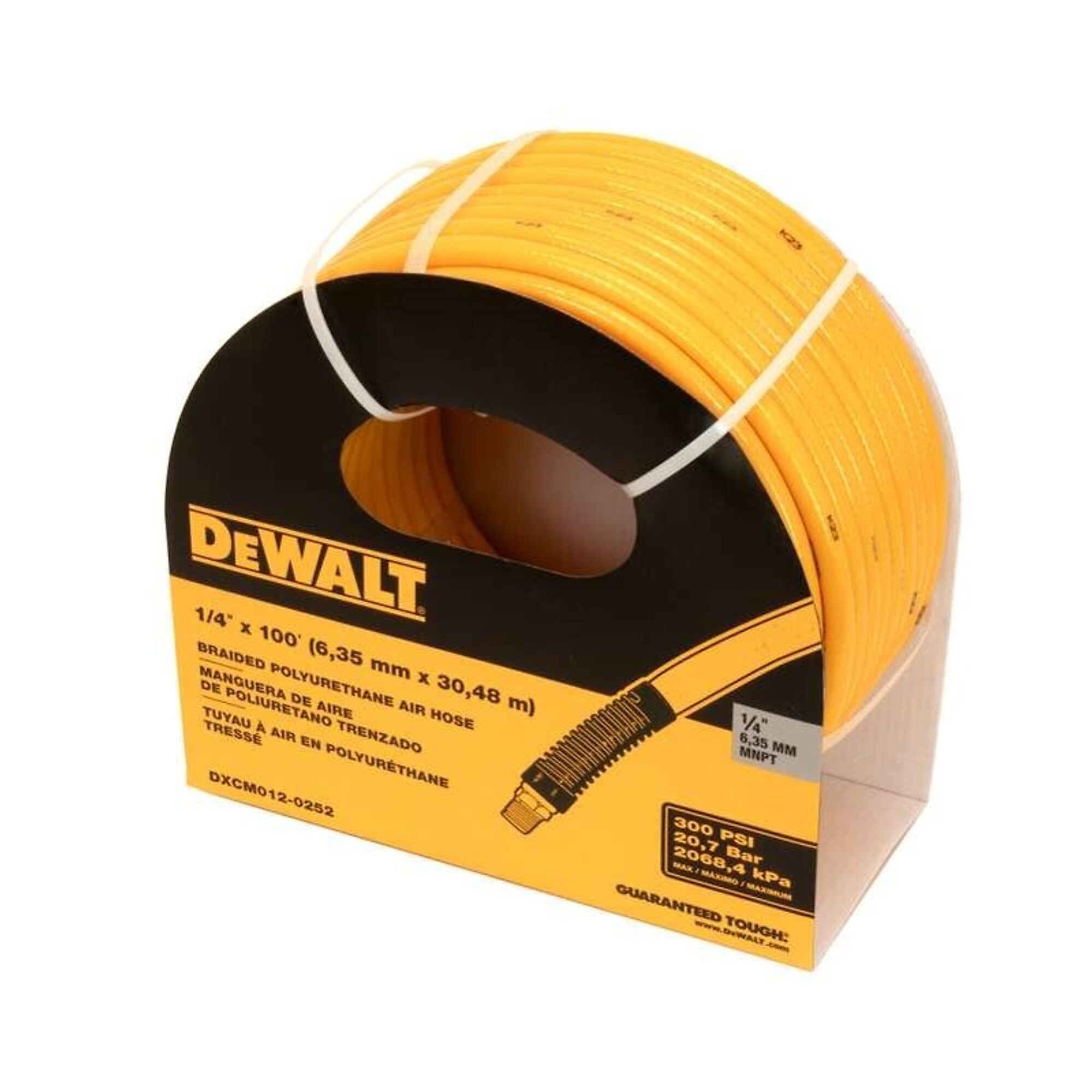 Manguera DEWALT de Poliuretano 1/4in x 100ft Modelo DXCM012-0252