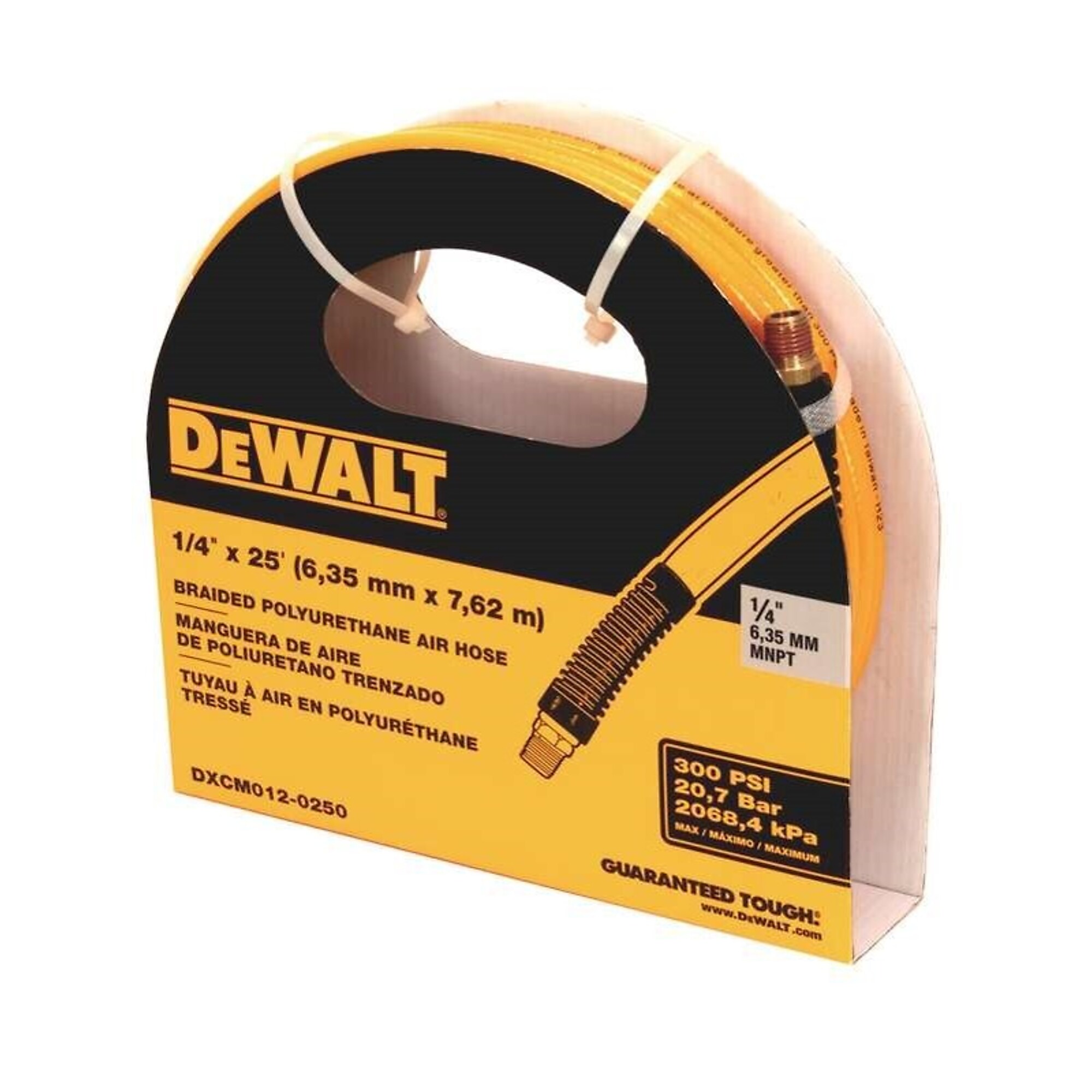 Manguera DEWALT de Poliuretano 1/4in.x25ft. Modelo DXCM012-0250